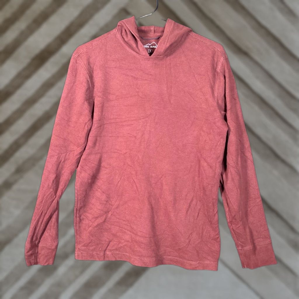 Eddie Bauer Eddie Bauer Mens Sweater Hoodie Maroon Pullover Henley Cotton Blend Small Size US S / EU 44-46 / 1 - 1 Thumbnail
