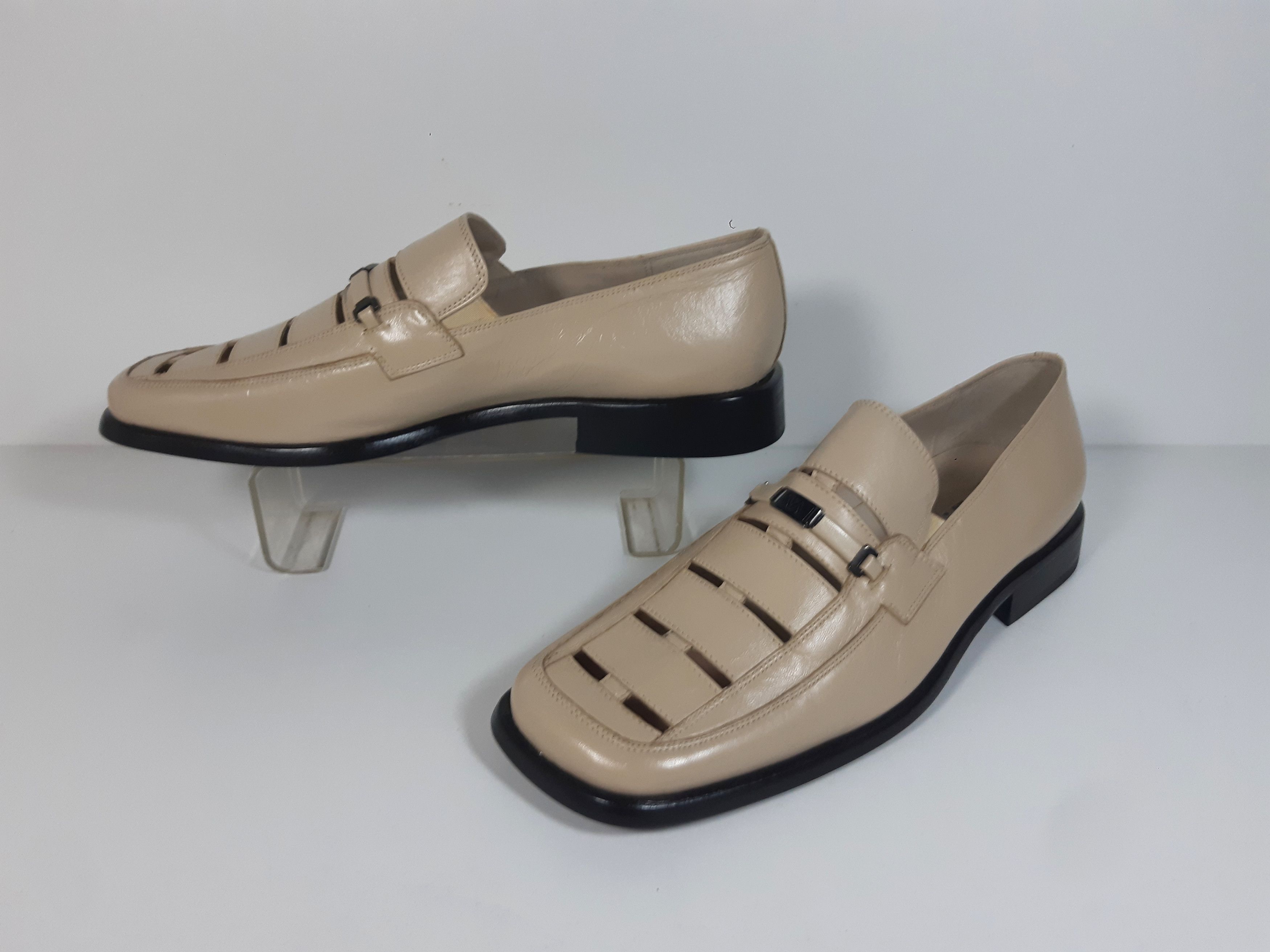 Other VITTORIO VIRGILI Italy Leather Shoes size eu43/44 NWT Size US 11 / EU 44 - 2 Thumbnail