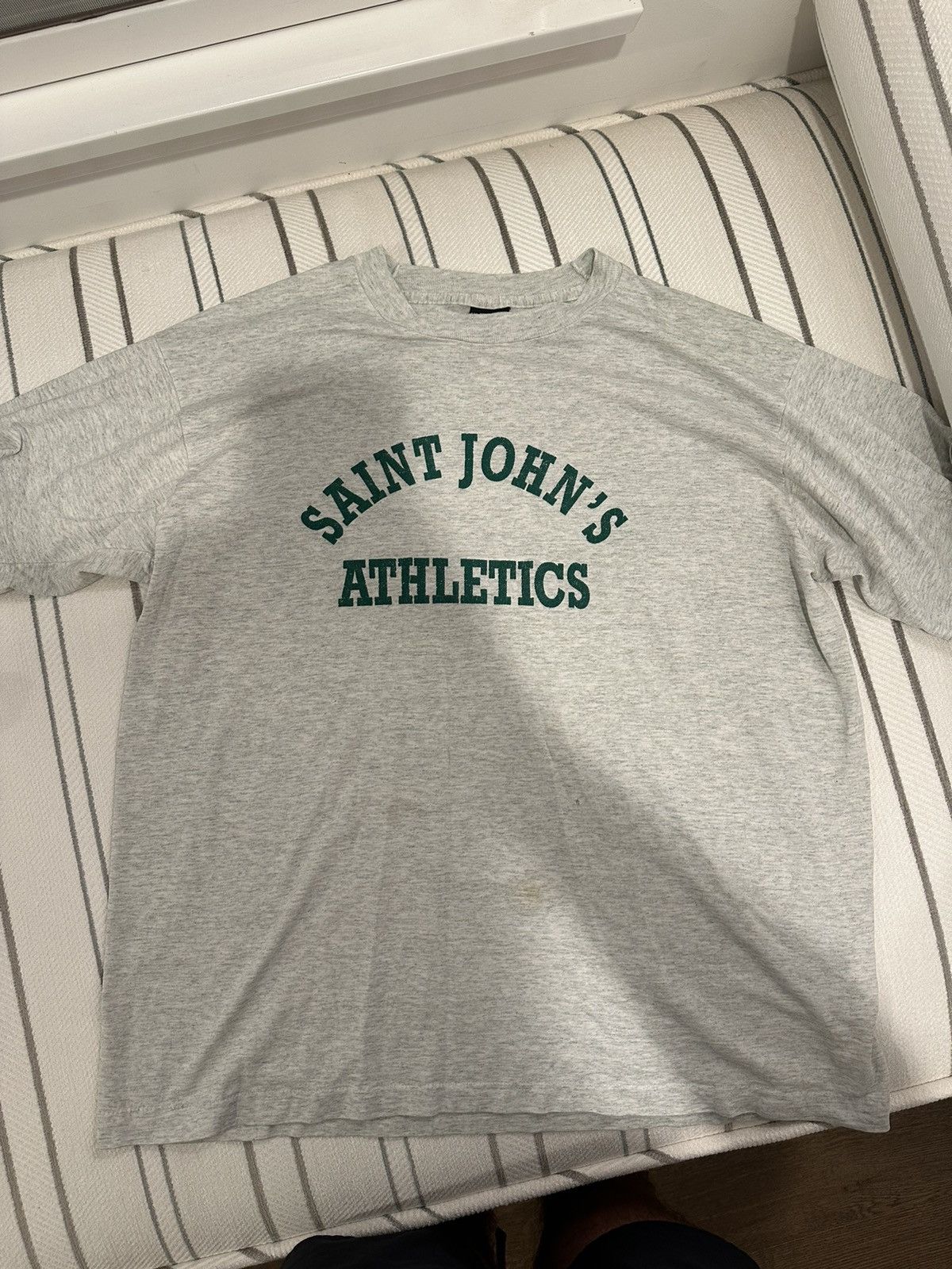 Vintage Vintage Saint John’s Athletics Tee Size US XL / EU 56 / 4 - 1 Thumbnail