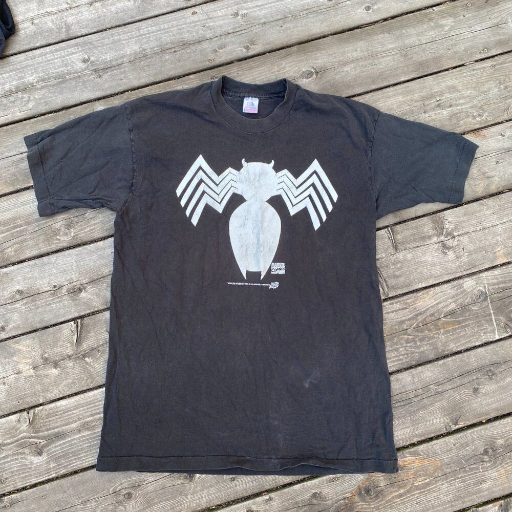 Fruit Of The Loom × Marvel Comics × Vintage Vintage 1993 Marvel Venom VNS846 Marvel Comics Spiderman Pr Size US XL / EU 56 / 4 - 9 Thumbnail