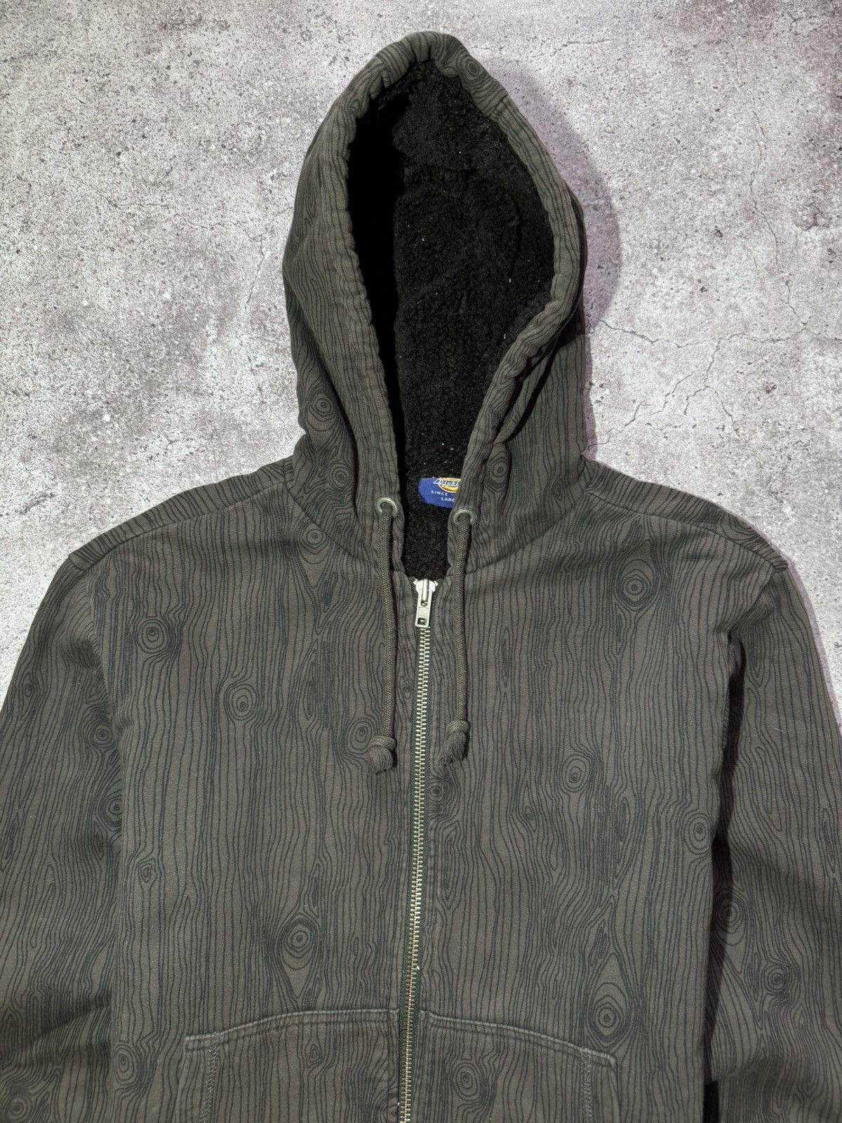 Dickies Dickies Vintage Sherpa Teddy Jacket - Hoodie Streetwear y2k Size US L / EU 52-54 / 3 - 2 Thumbnail