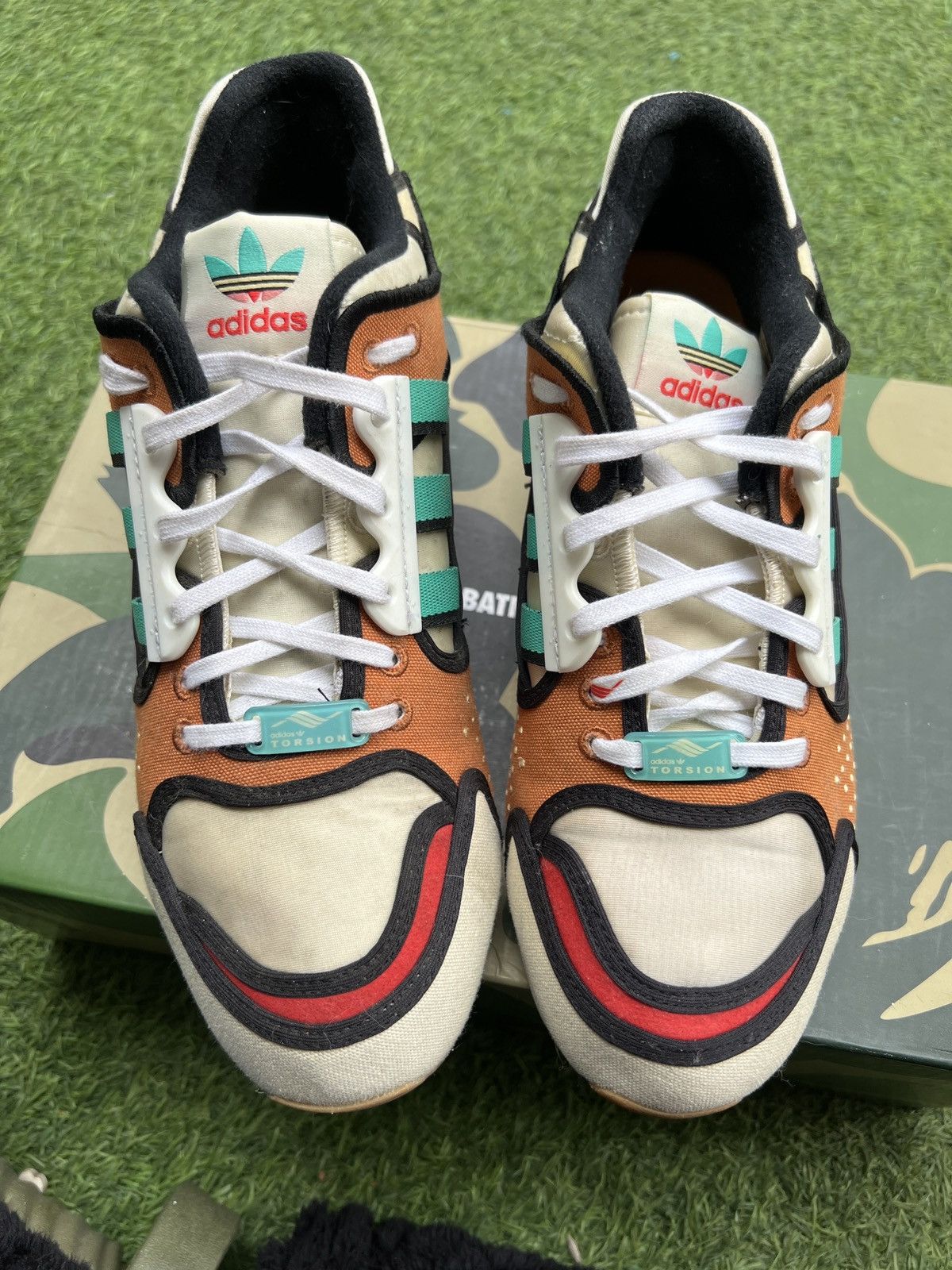 Adidas Adidas ZX Flux X The Simpson Burger HO5783 Size US 8.5 / EU 41-42 - 4 Thumbnail