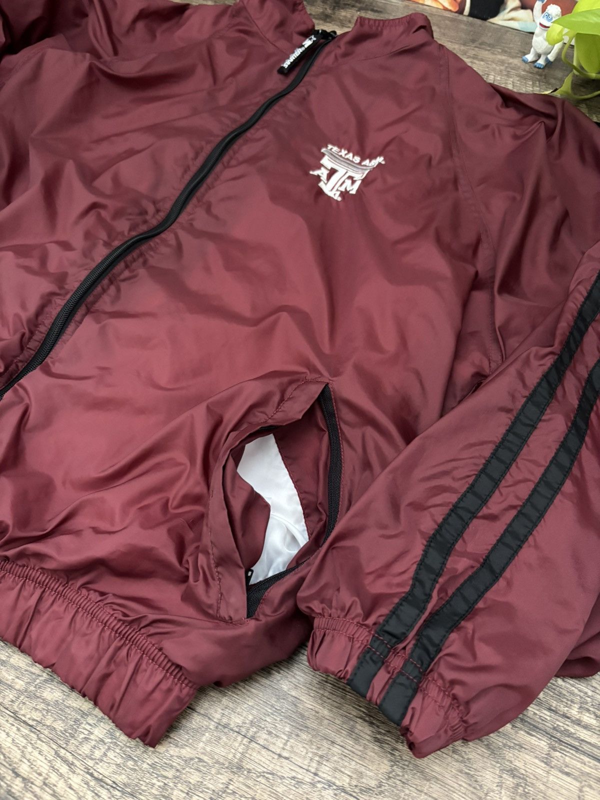 Starter 90s Starter Texas A&M Windbreaker Jacket Medium Size US M / EU 48-50 / 2 - 7 Thumbnail