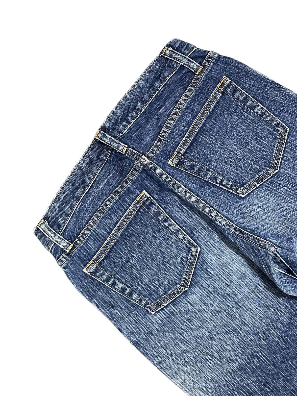 Gap × Yeezy Vintage Y2K Gap Bootcut Strech Denim Blue Washed Jeans Size 30" / US 8 / IT 44 - 8 Thumbnail