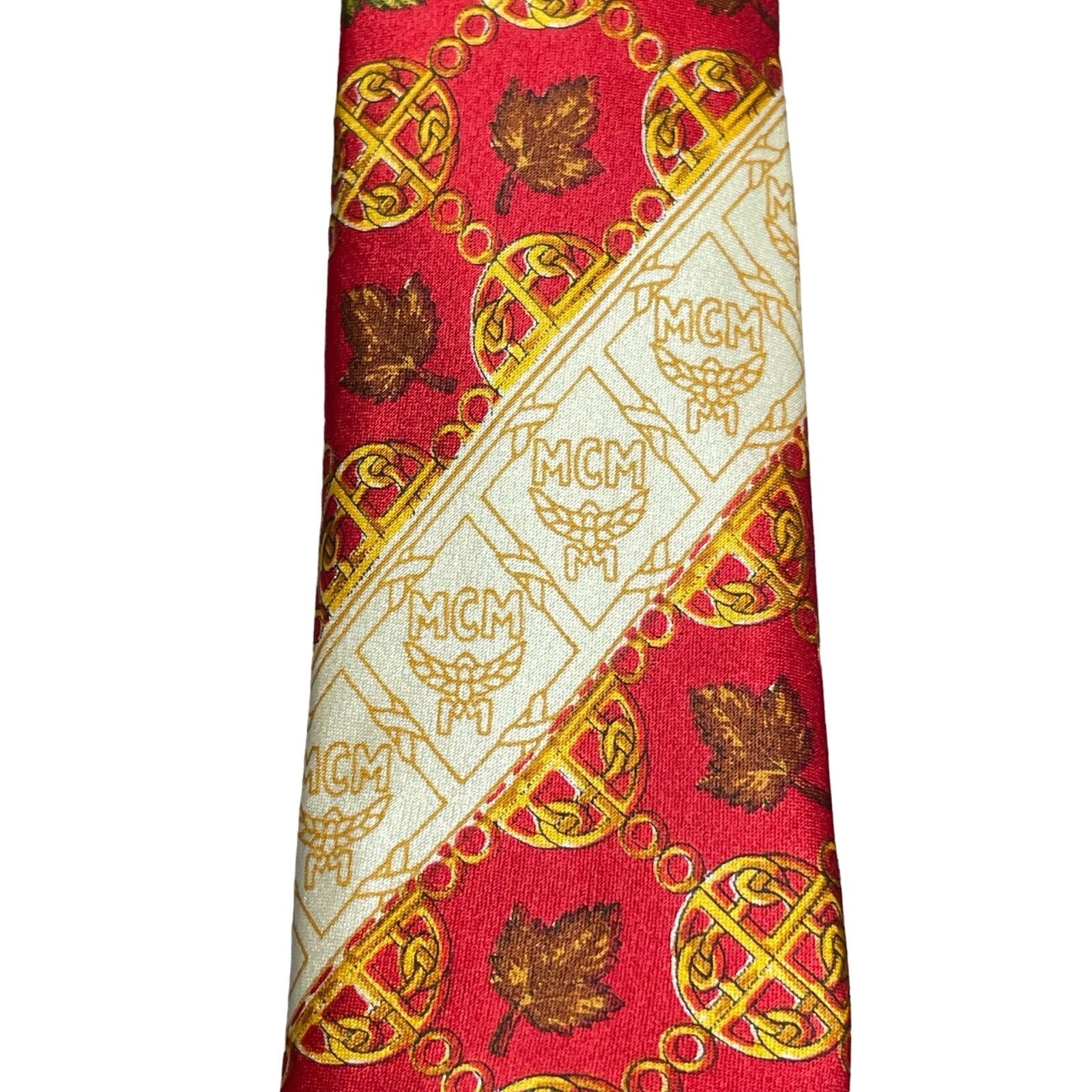 MCM MCM Silk Tie Made in Italy Size ONE SIZE - 5 Thumbnail