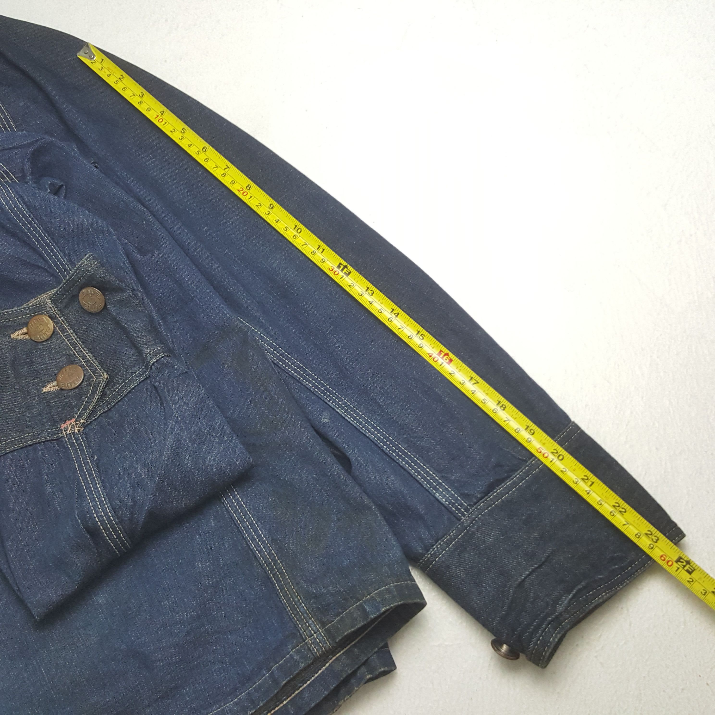 Blue Blue Japan Vintage Blue Blue Japan Denim Jacket 34 Size US S / EU 44-46 / 1 - 8 Thumbnail