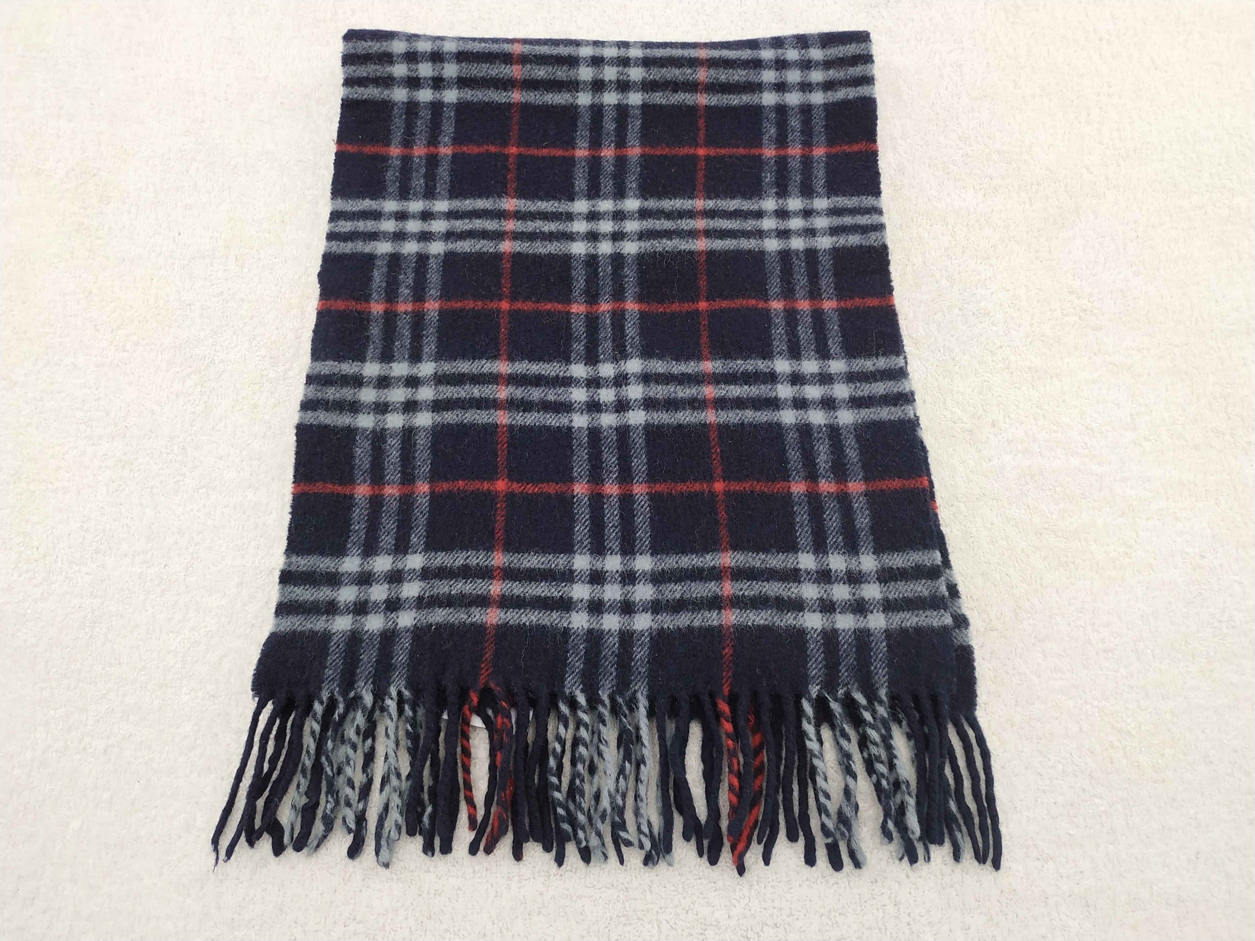 Burberry × Vintage Burberry Scarf / Muffler / Neckwear - WW231 Size ONE SIZE - 2 Thumbnail
