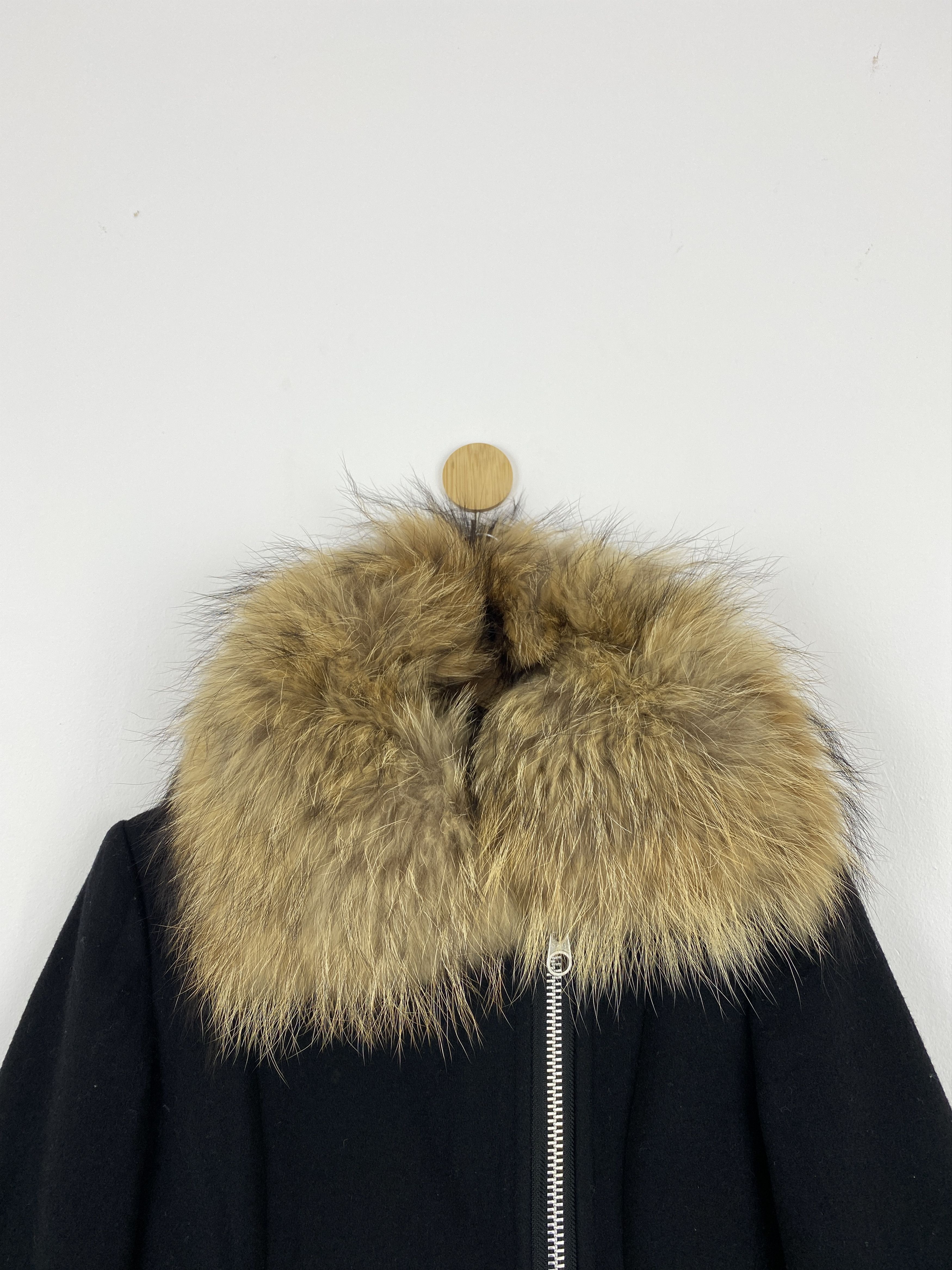 Japanese Brand Vintage Japanese Brand Wool Faux Fur Mohair Jacket J1724 Size US XS / EU 42 / 0 - 2 Thumbnail