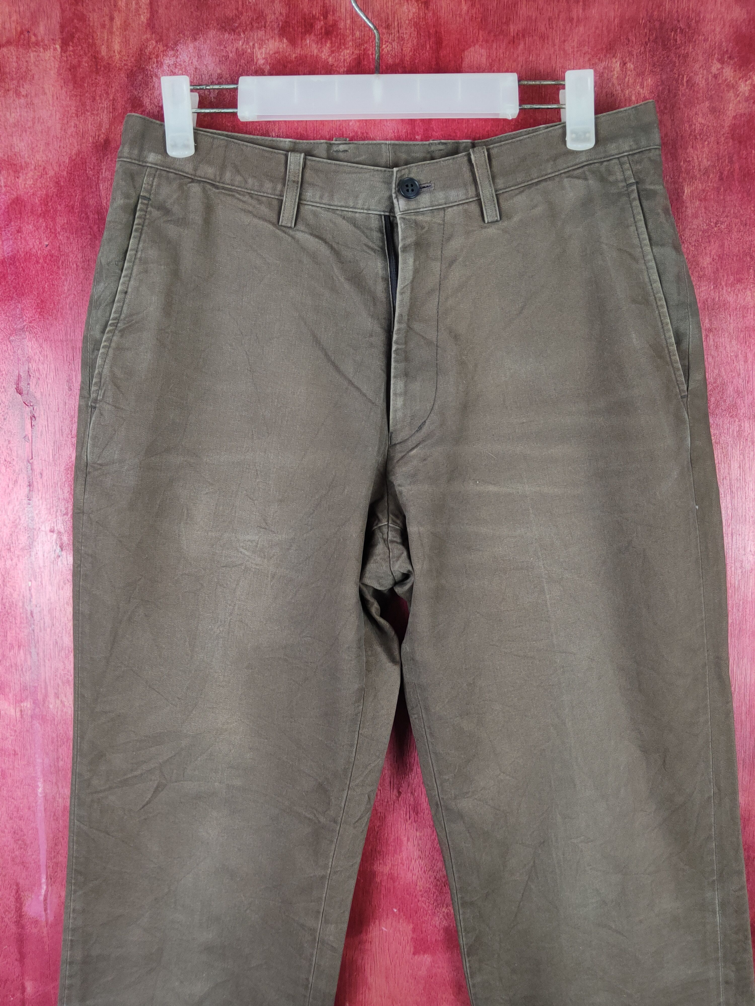 Japanese Brand × Vintage Japanese Brand Dark Brown vintage Casual Pants #S1427 Size US 31 - 2 Thumbnail