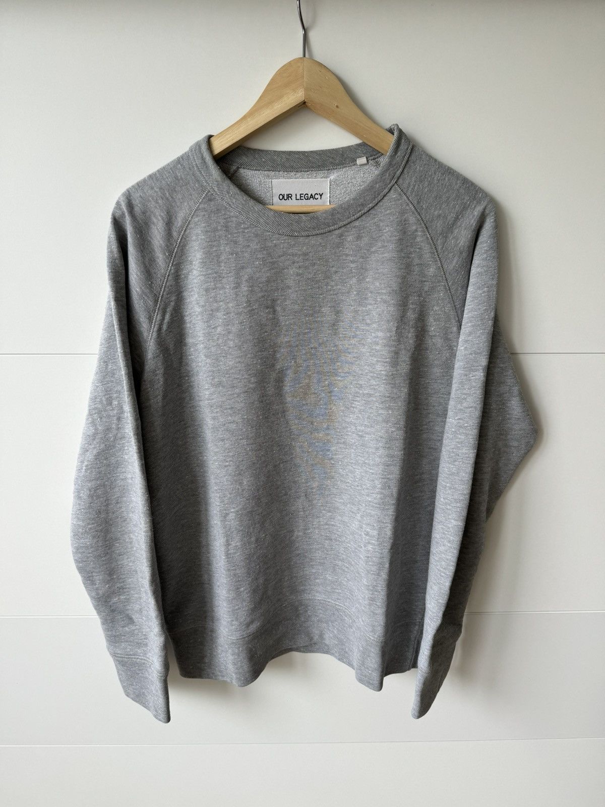 Our Legacy [48] 50s Great Sweat in Nep Melange (AW13) Size US M / EU 48-50 / 2 - 1 Thumbnail