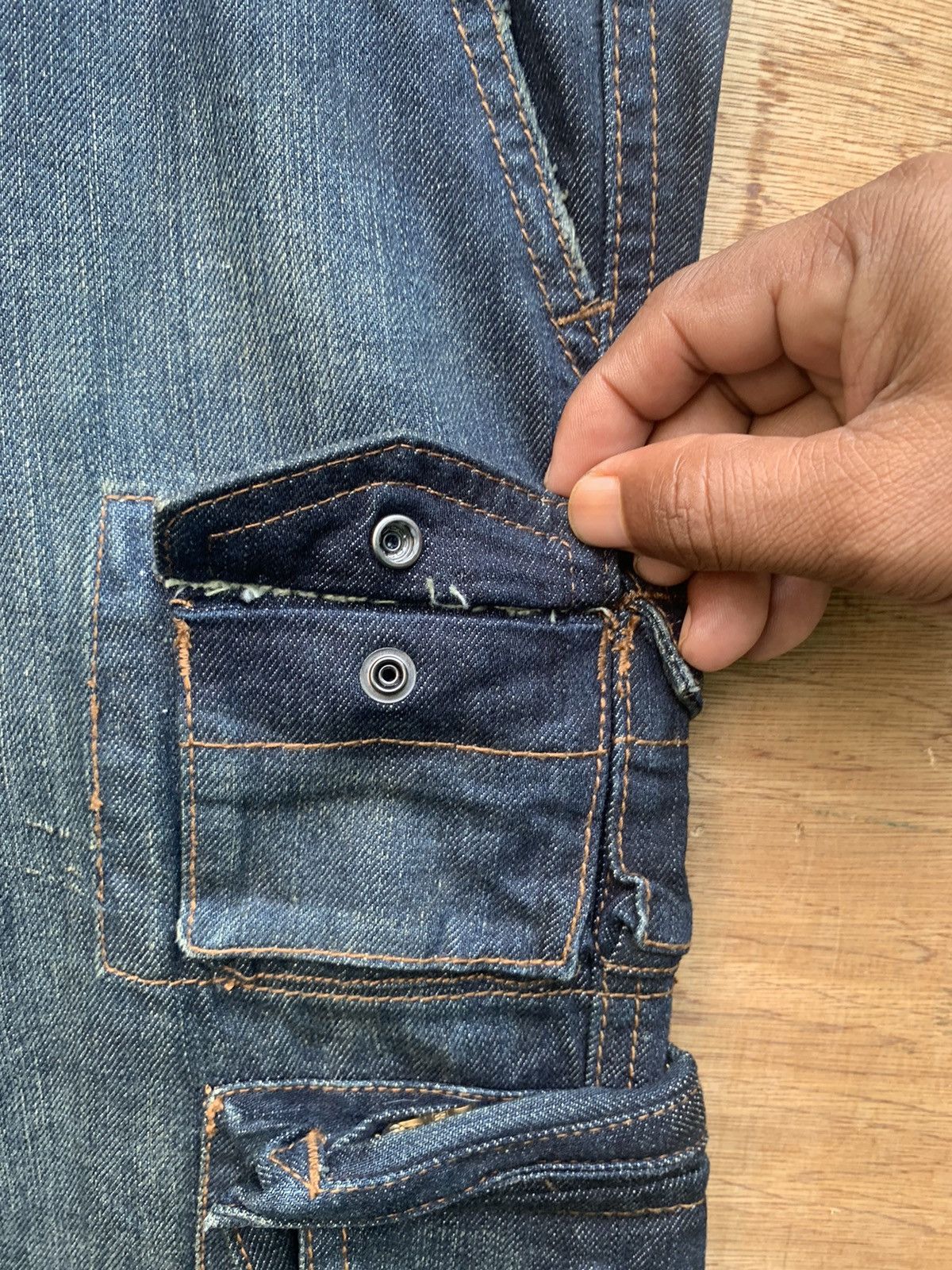 Japanese Brand 🔥🔥 abx Multipocket Tactical Denim Pants Size US 33 - 13 Thumbnail