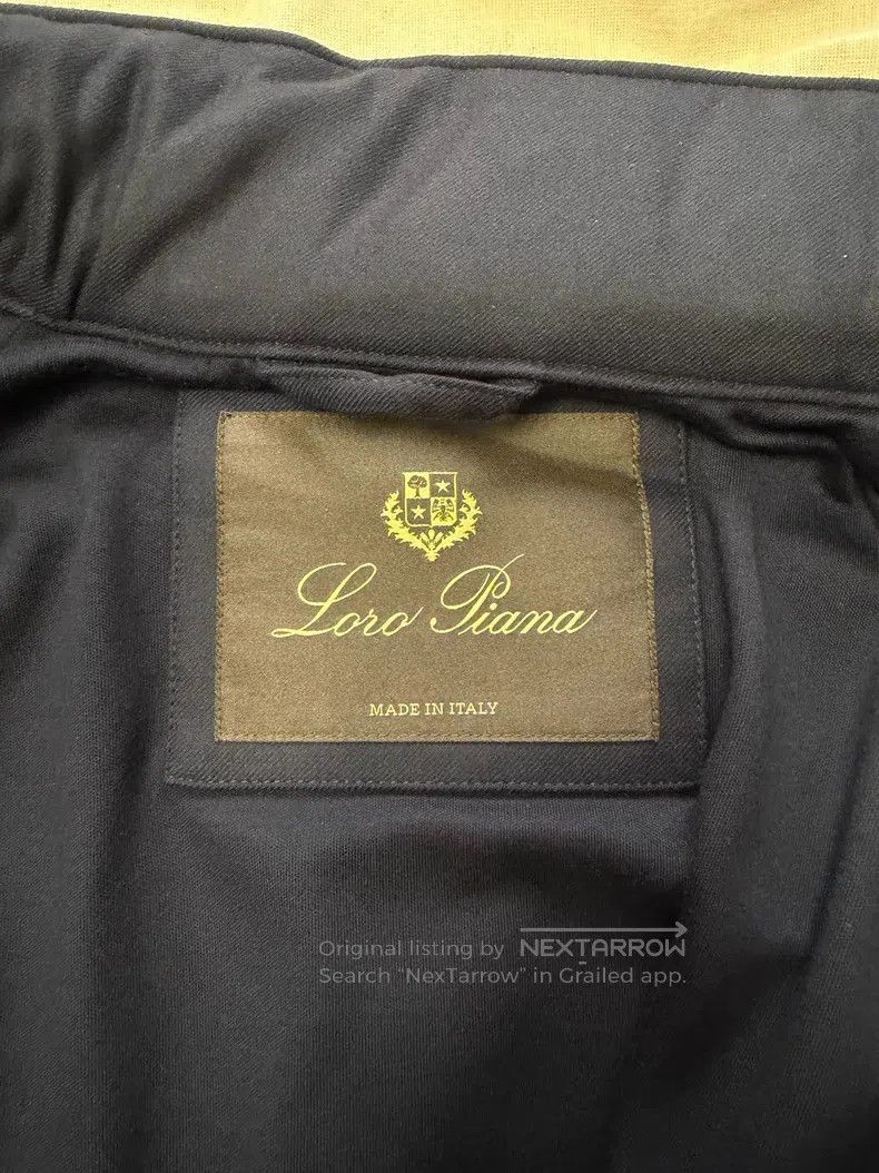 Loro Piana Loro Piana Navy Blue GOK King's Gift Series Men's Traveler Size US L / EU 52-54 / 3 - 4 Thumbnail