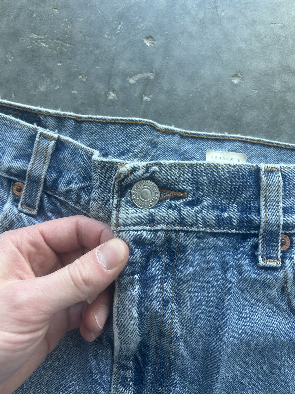 Levi's × Vintage Vintage Y2K Levi’s 505 Jean Shorts Size US 36 / EU 52 - 4 Thumbnail