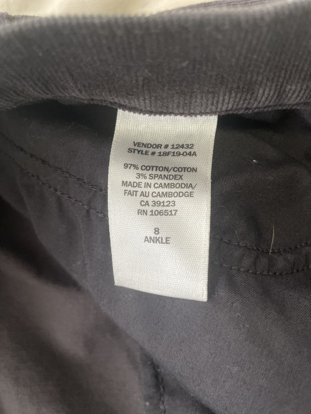 Northern Reflections Northern Reflections Corduroy Pants Size 30" / US 8 / IT 44 - 4 Thumbnail
