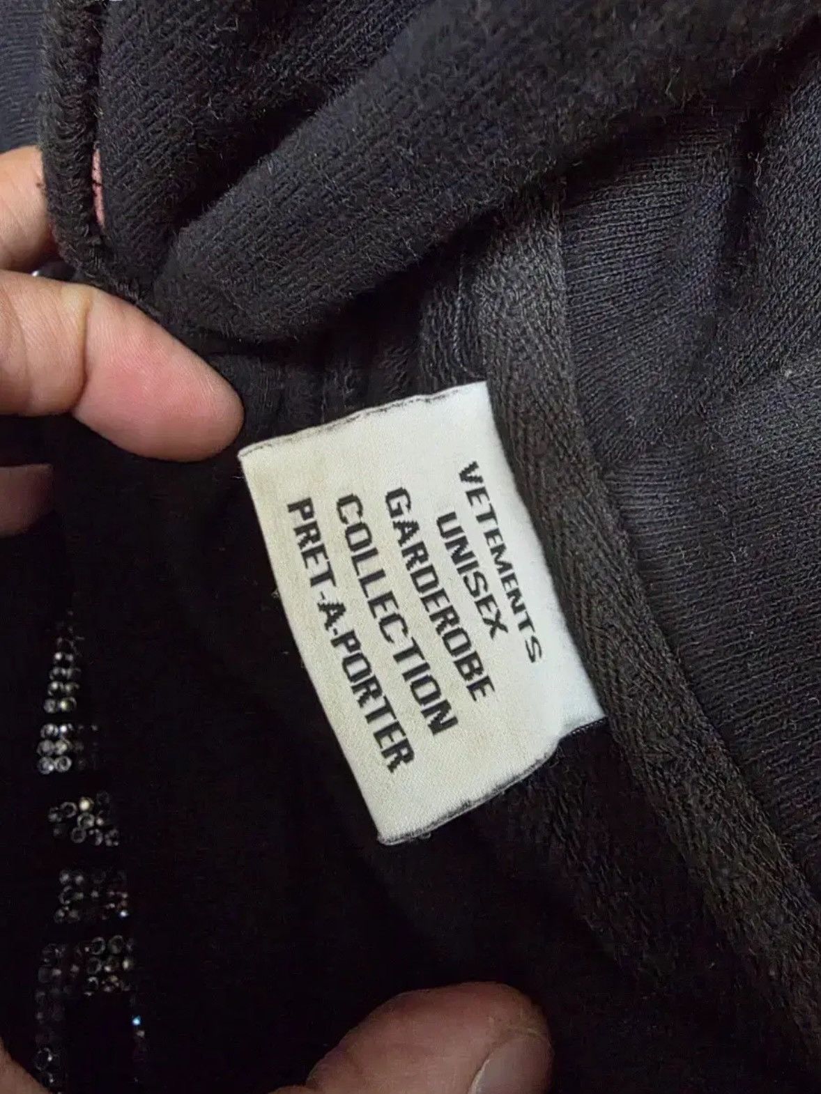 Balenciaga Vetements Swarovski Hoodie Size US M / EU 48-50 / 2 - 4 Thumbnail
