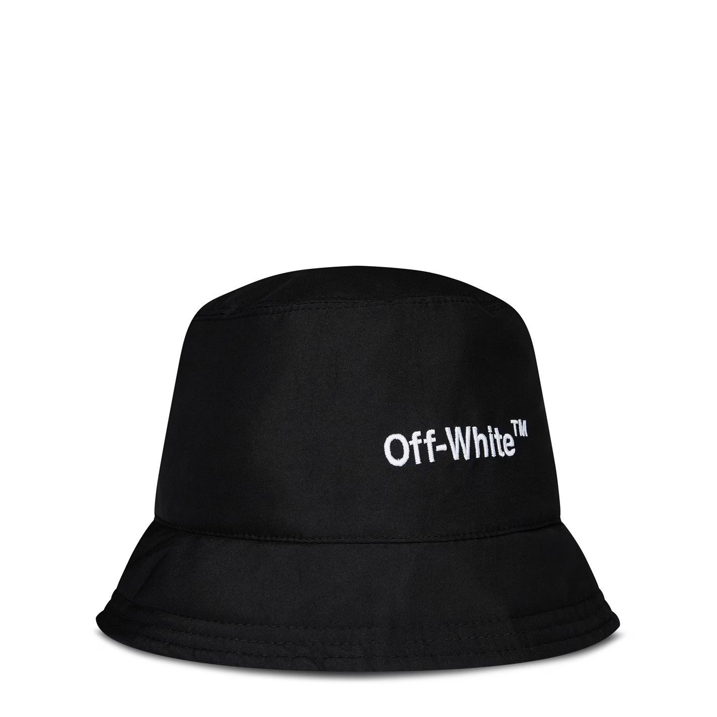 Off-White o1g2r1mq0125 Size: OS / Logo Bucket Hat / Cap in Black Size ONE SIZE - 2 Thumbnail