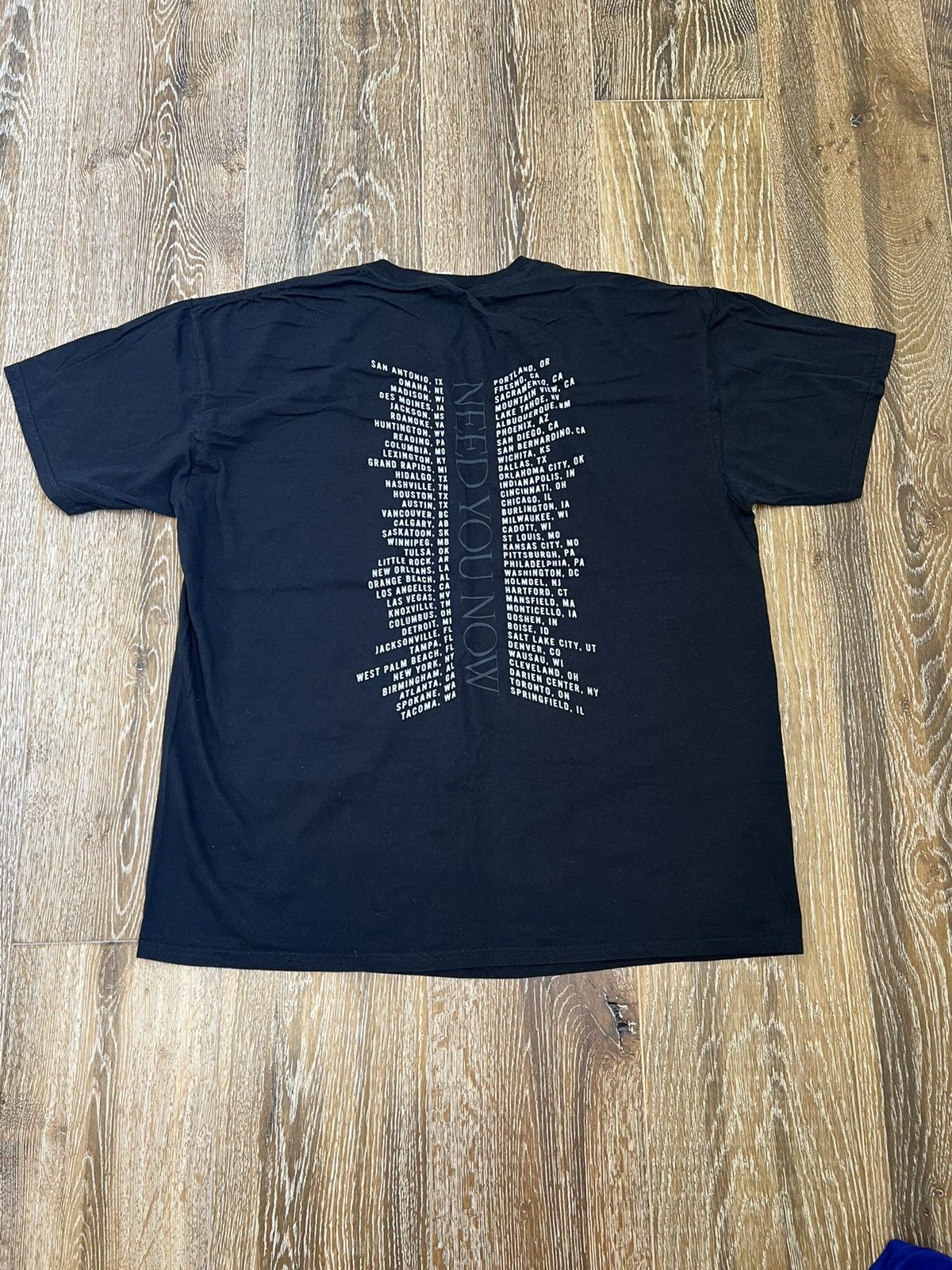 Band Tees × Vintage Lady antebellum need you now tour tee Size US XL / EU 56 / 4 - 3 Thumbnail