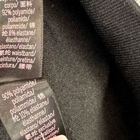 Victoria's Secret Victoria's Secret Leggings Cropped Pants Black High Rise Yoga Womens Large Size 36" / US 14 / IT 50 - 4 Thumbnail