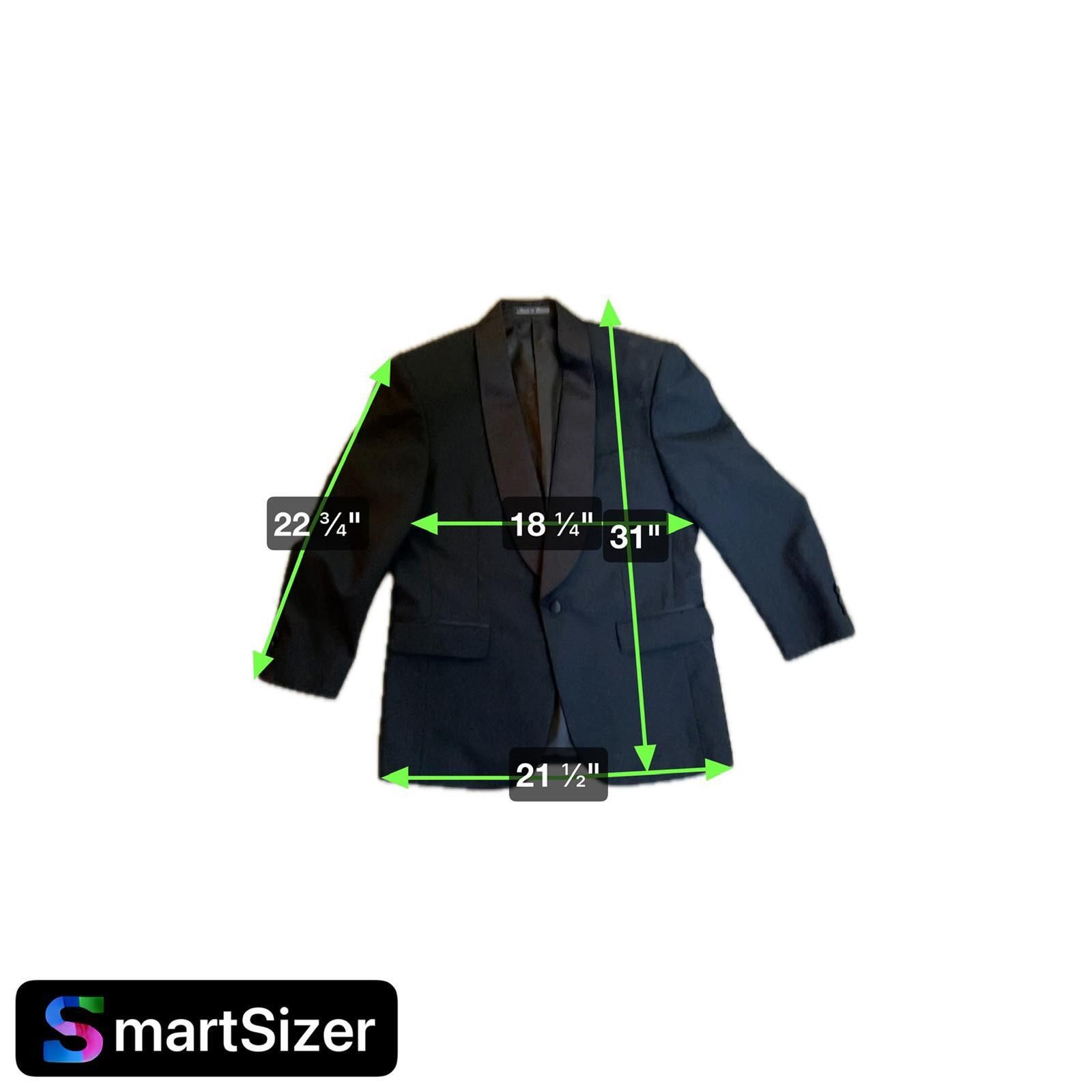 Pierre Balmain Pierre Balmain Black Shawl Collar Tuxedo Jacket Sz 34 Slim Size 34R - 3 Thumbnail