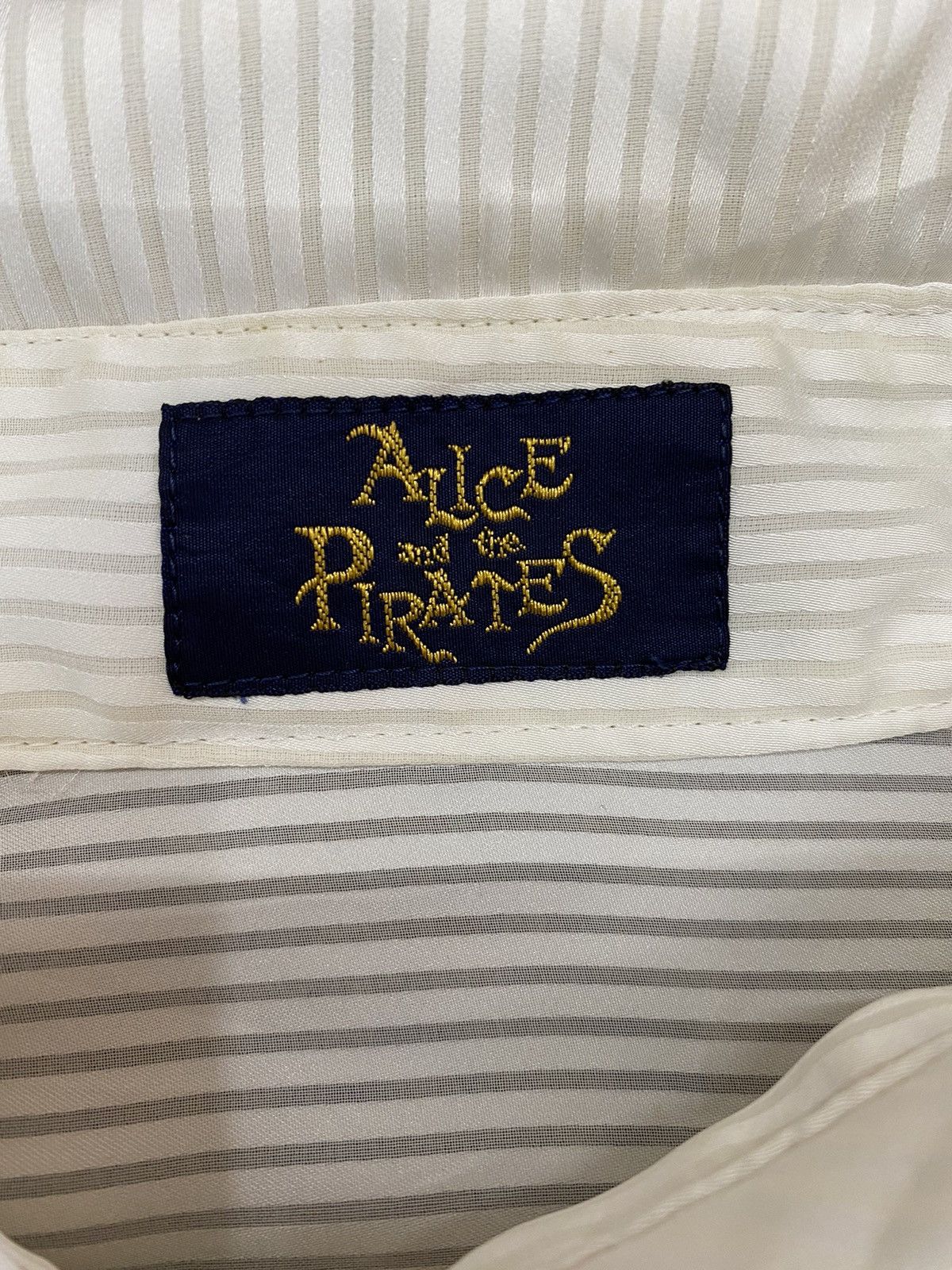 If Six Was Nine × Japanese Brand ISSEY MIYAKE YOHJI STYLE blouses alice & the pirates Size S / US 4 / IT 40 - 3 Thumbnail