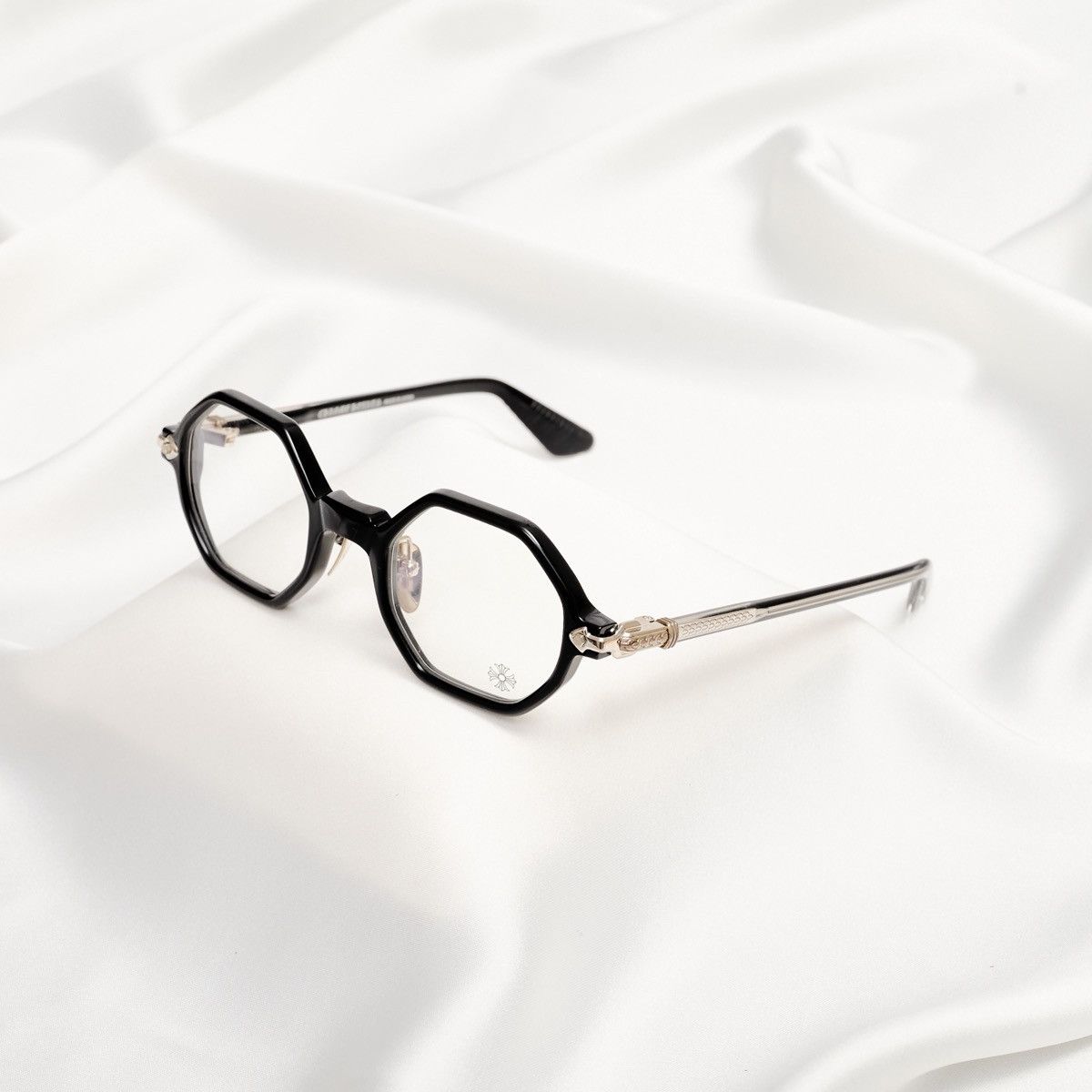 Chrome Hearts CHROME HEARTS CLITCO-A BLACK GLASSES Size ONE SIZE - 1 Thumbnail