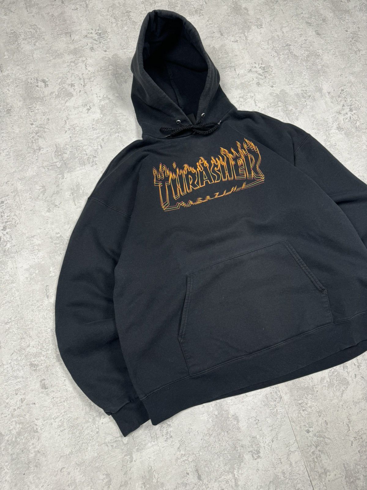 Thrasher Vintage Thrasher Hoodie Big Logo Size L Size US L / EU 52-54 / 3 - 2 Thumbnail