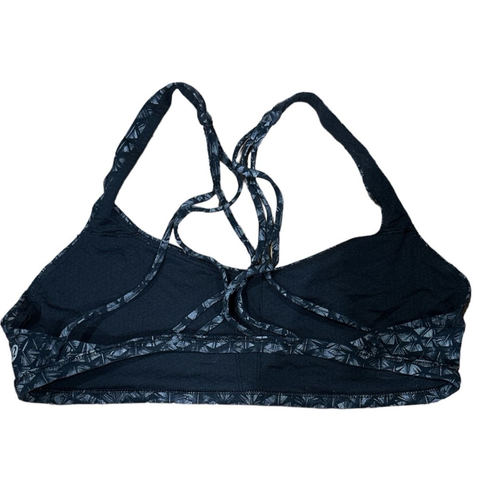 Lululemon LULULEMON Free To Be Zen Iridescent Multi Black Sports Bra Size ONE SIZE - 3 Thumbnail