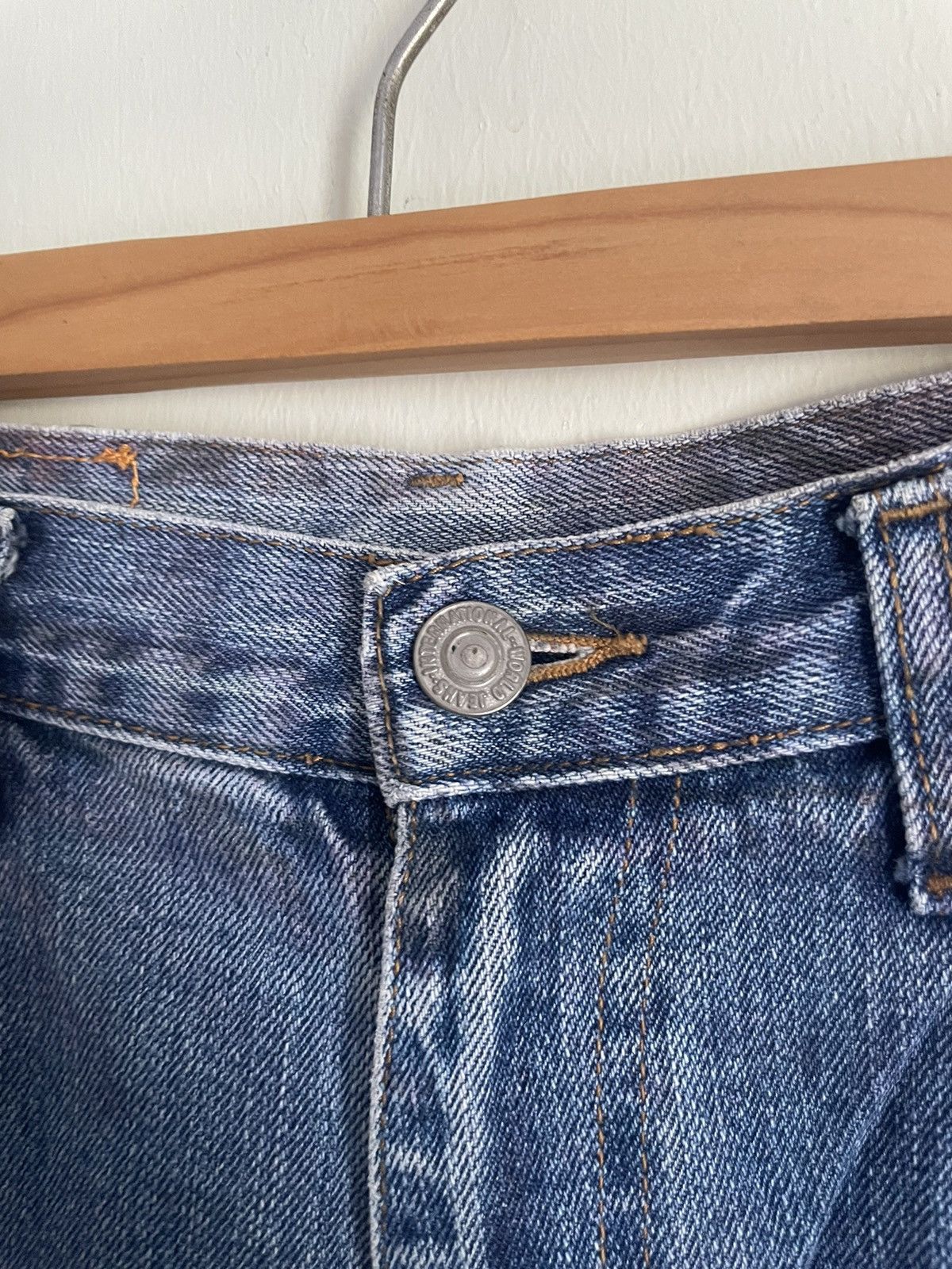 Japanese Brand Sexy Dynamite Denim Mini Skirt Size 30" / US 8 / IT 44 - 3 Thumbnail