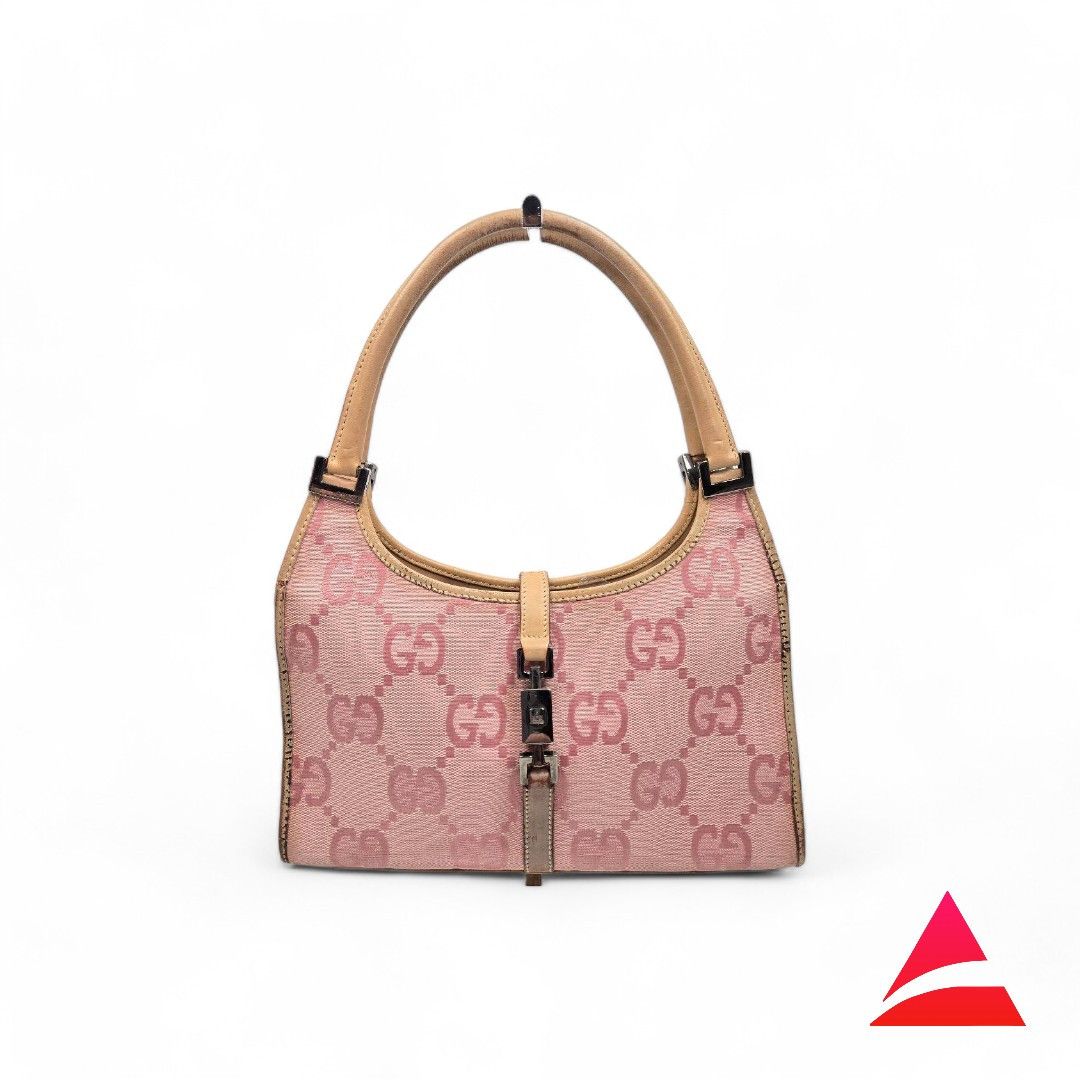 Gucci Gucci - Jumbo Jackie Pink Handbag Leather Vintage Size ONE SIZE - 1 Thumbnail