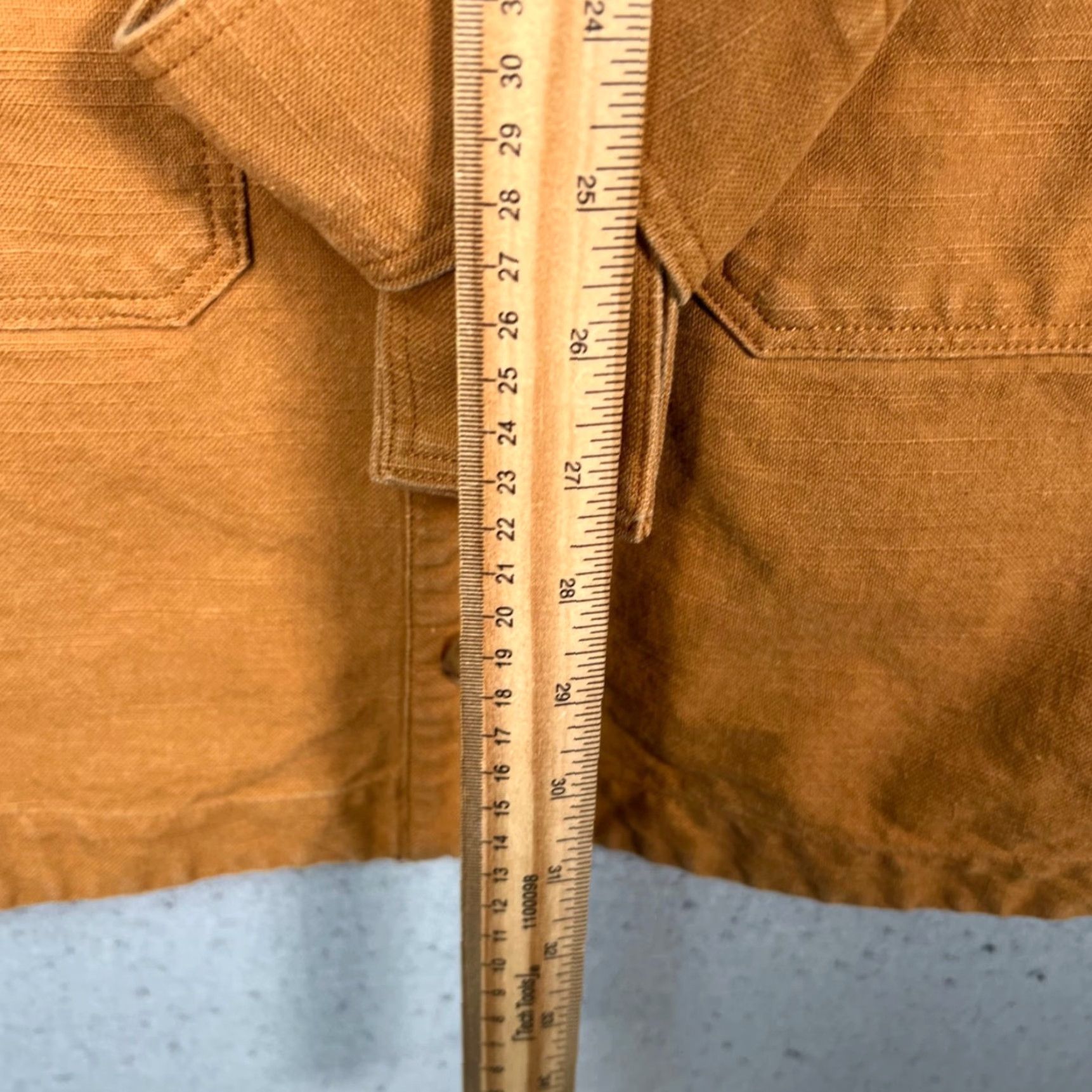 Vintage Sezane Shirt Dress Brown Cotton Button Front Short Sleeve Collared Belt Women's 38 Vintage No? Size XS / US 0-2 / IT 36-38 - 6 Thumbnail