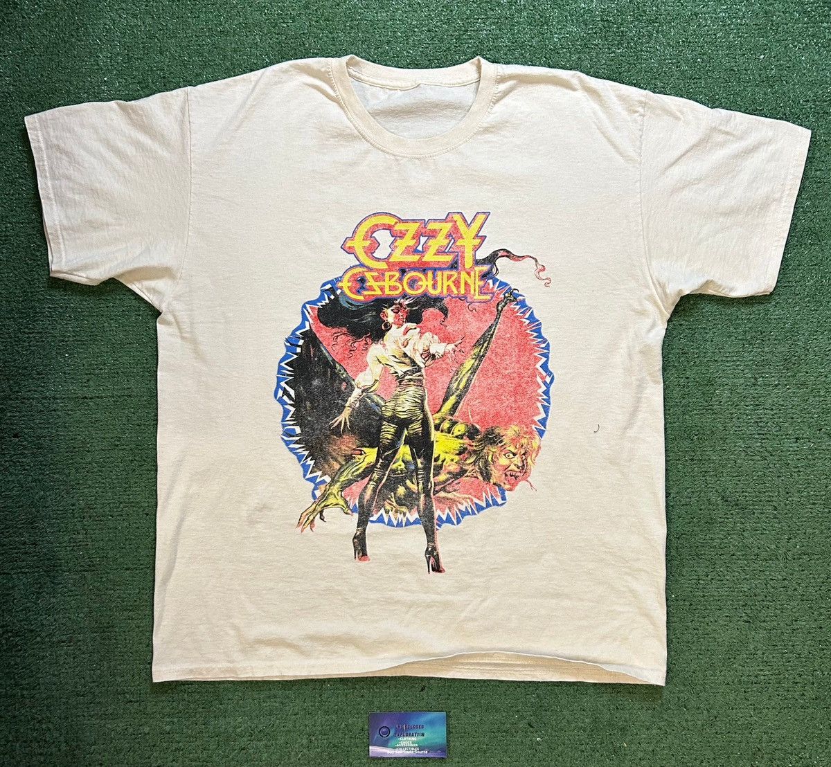 Band Tees Ozzy ozbourne tour 86 white tee Size US L / EU 52-54 / 3 - 1 Thumbnail