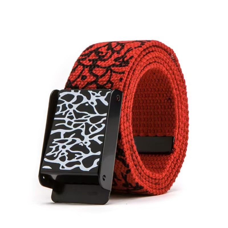 Japanese Brand Pop Print Street Dance Graffiti Belt Size ONE SIZE - 1 Thumbnail