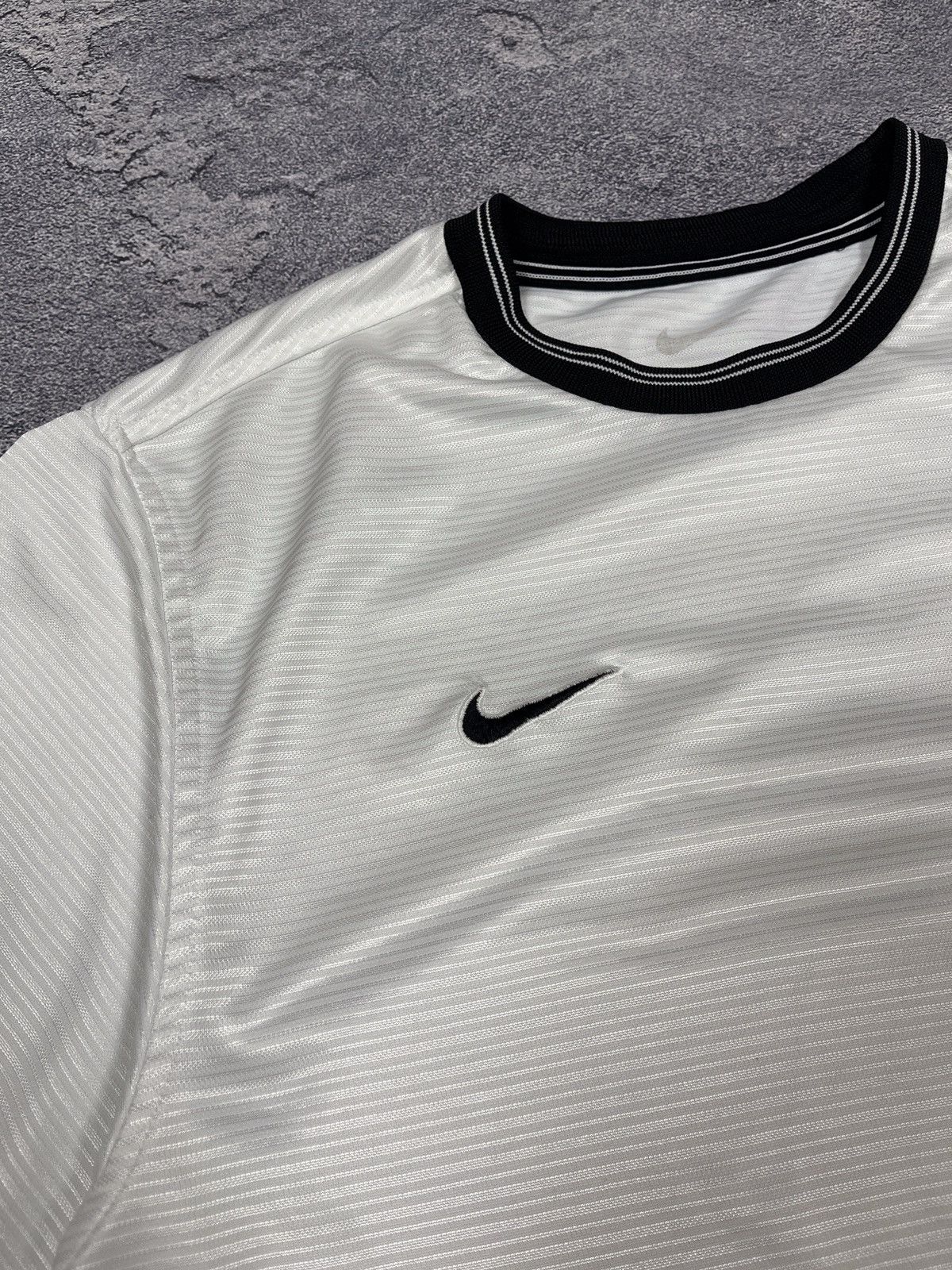 Nike × Vintage NIKE TEAM 90S VINTAGE OVERSIZED SOCCER FOOTBALL JERSEY BASIC Size US S / EU 44-46 / 1 - 3 Thumbnail