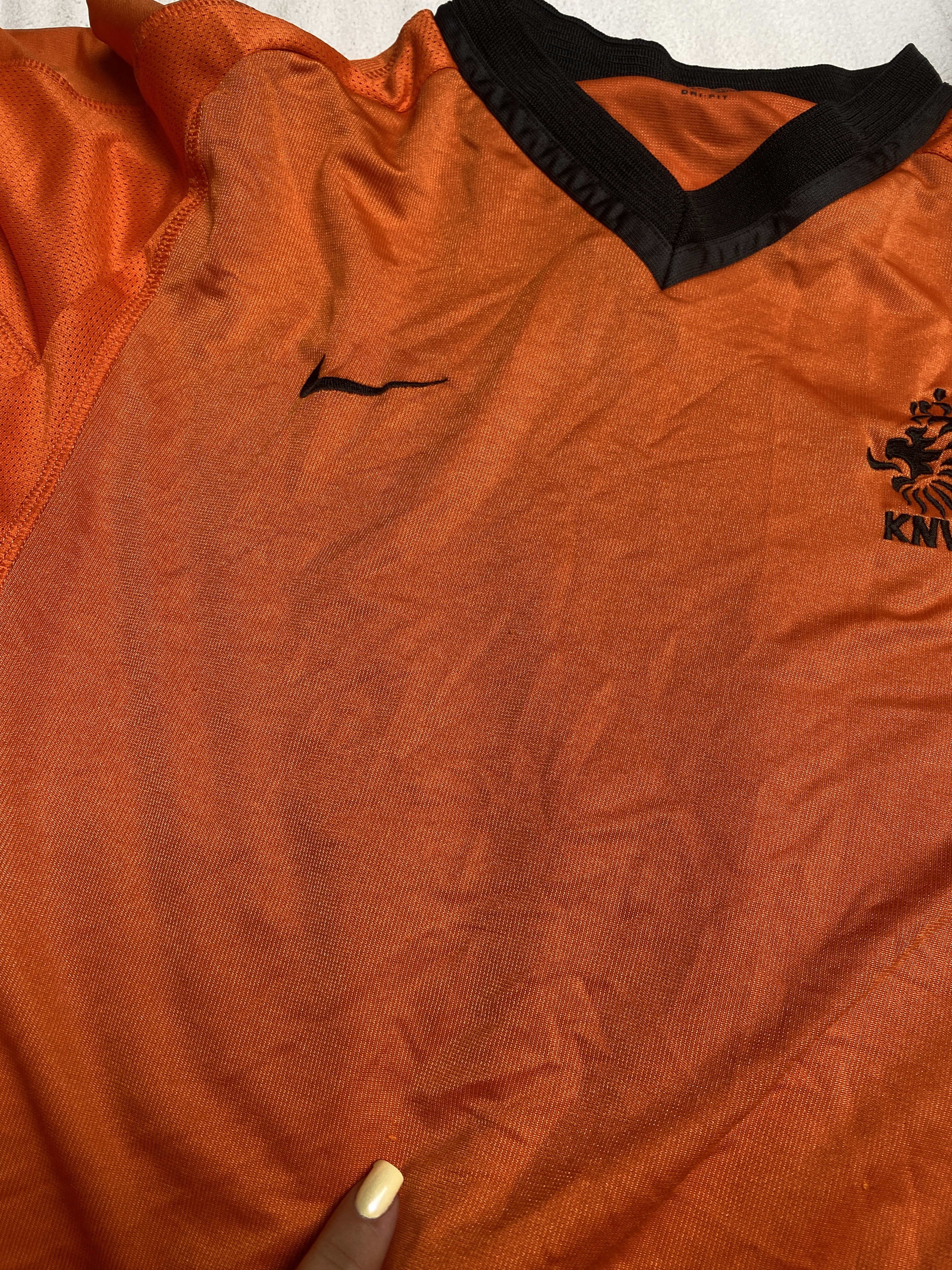 Nike Vintage Nike Netherlands Holland 2000 Home Soccer Jersey Size US M / EU 48-50 / 2 - 7 Thumbnail