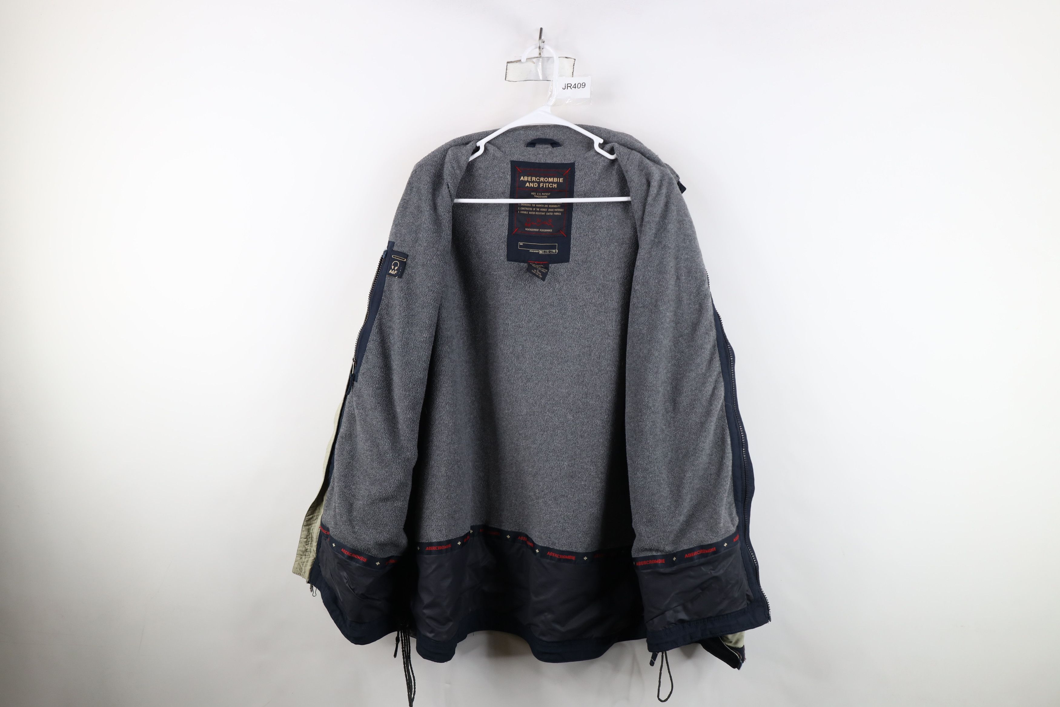 Abercrombie & Fitch Vintage 90s Y2K Abercrombie & Fitch Lined Full Zip Jacket Size US L / EU 52-54 / 3 - 11 Thumbnail