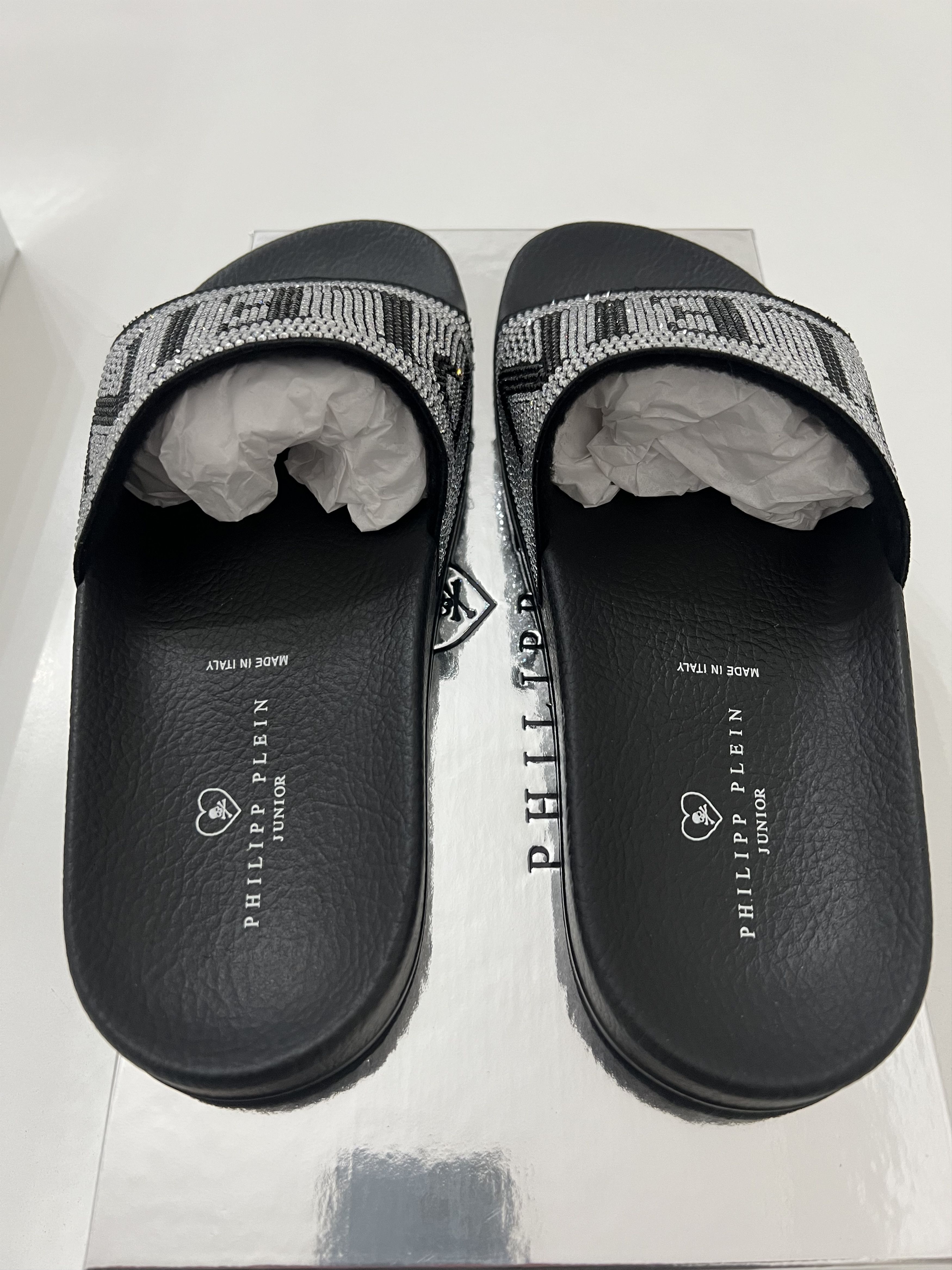 Philipp Plein Philipp Plein - Slides Sandals,unisex Size 40 EU Size US 10 / IT 40 - 5 Thumbnail