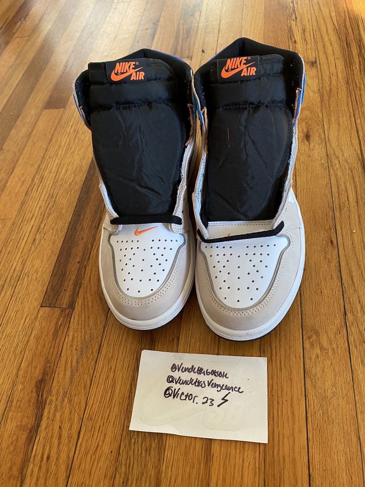 Jordan Brand Jordan Retro 1 High OG Protoype Cut NEW US9.5 Size US 9.5 / EU 42-43 - 3 Thumbnail