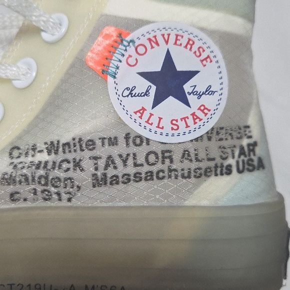 Off-White X Converse Chuck Taylor All-Star High-Top Sneakers