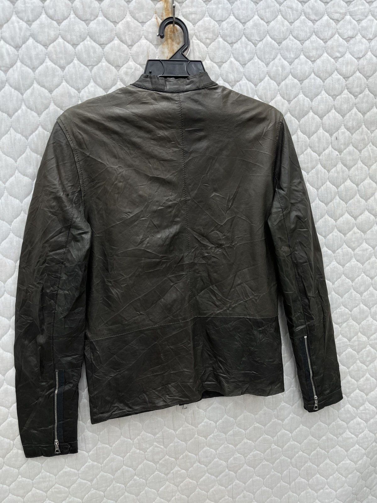 Pretty Green 🔥🔥🔥STEALS PRETTY GREEN LEATHER JACKET Size US S / EU 44-46 / 1 - 6 Thumbnail