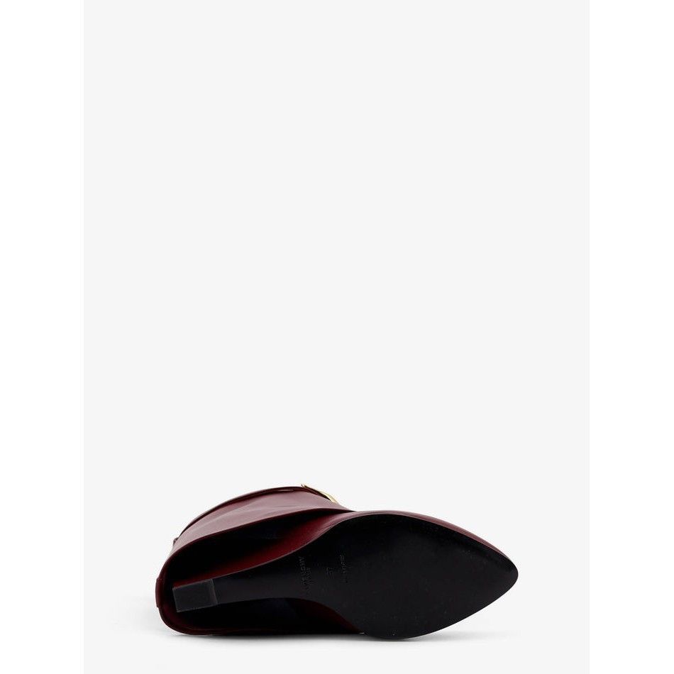 GIVENCHY Shark $2120 Burgundy 95mm Ankle Boots New & Authent