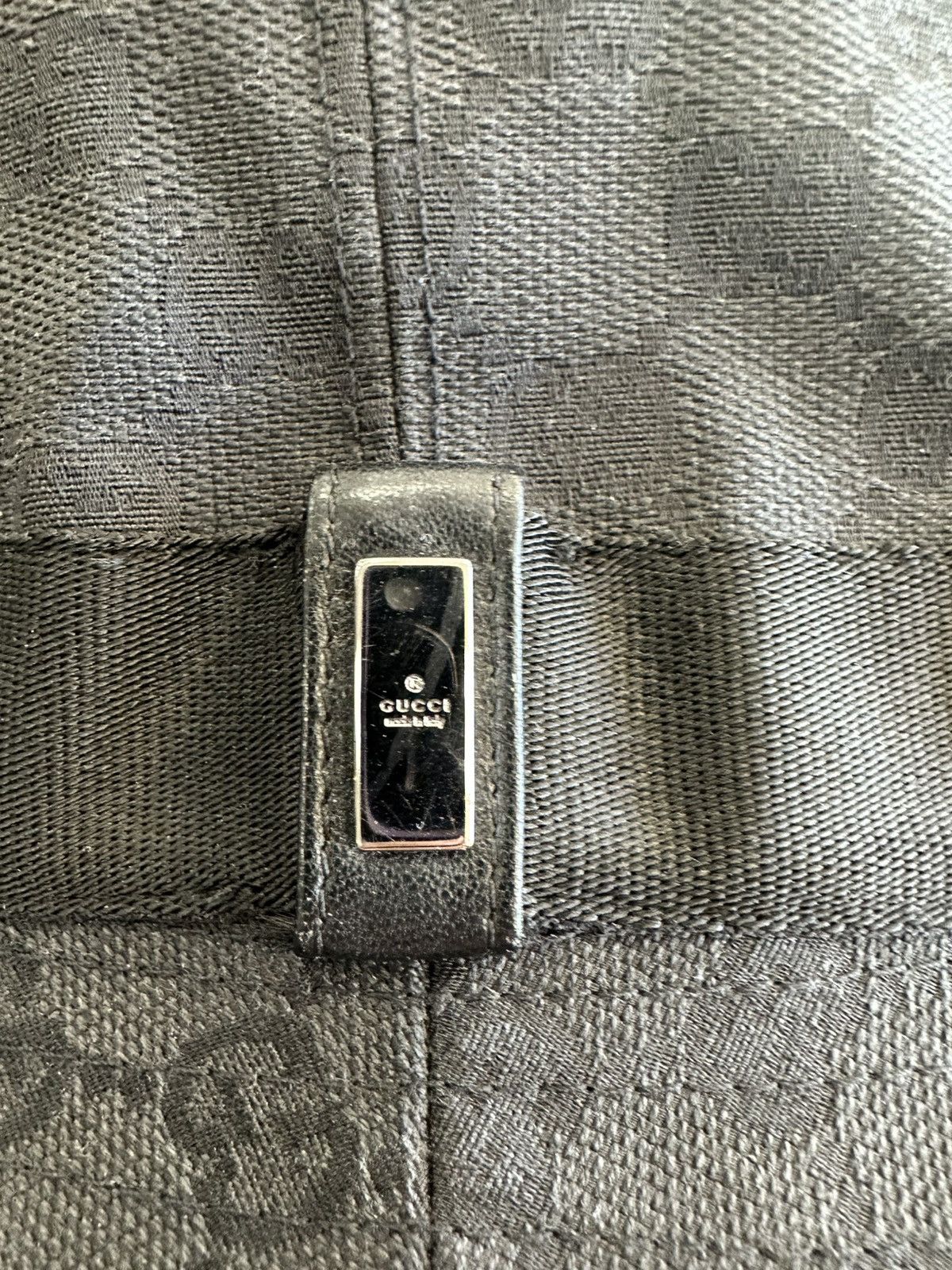 Gucci GUCCI BUCKET HAT MONOGRAM BLACK MEDIUM Size 32 - 2 Thumbnail