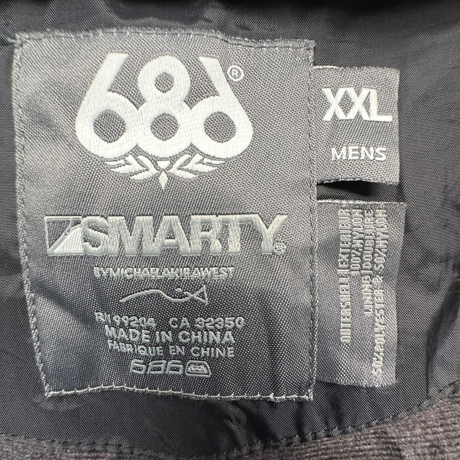 686 686 Smarty Cargo Pants Mens XXL Snowboard 3-in-1 w/ Fleece Size US 43 - 3 Thumbnail