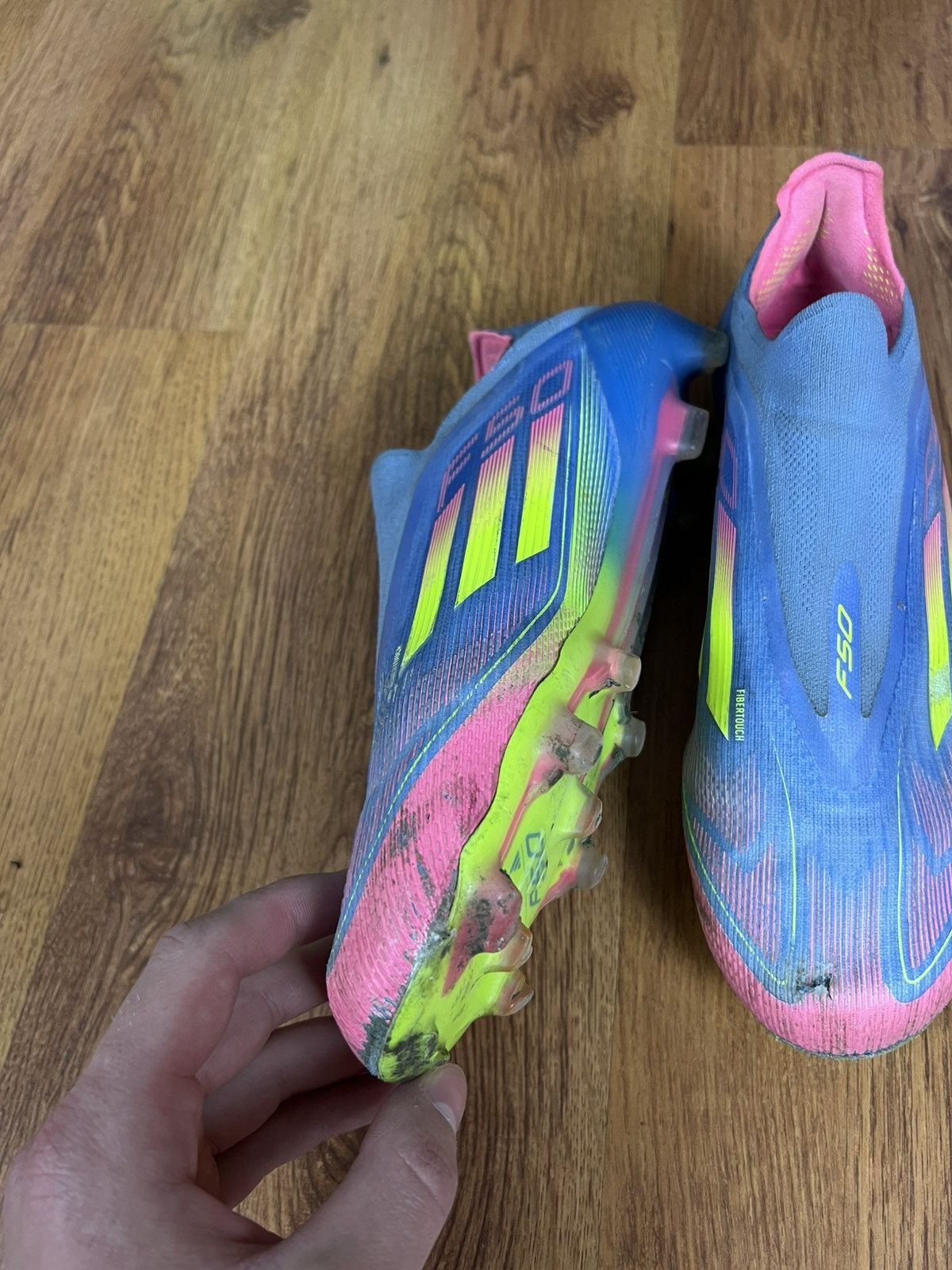 Adidas Football Boots Cleats Adidas F50 Elite Laceless FG Size US 9.5 / EU 42-43 - 6 Thumbnail
