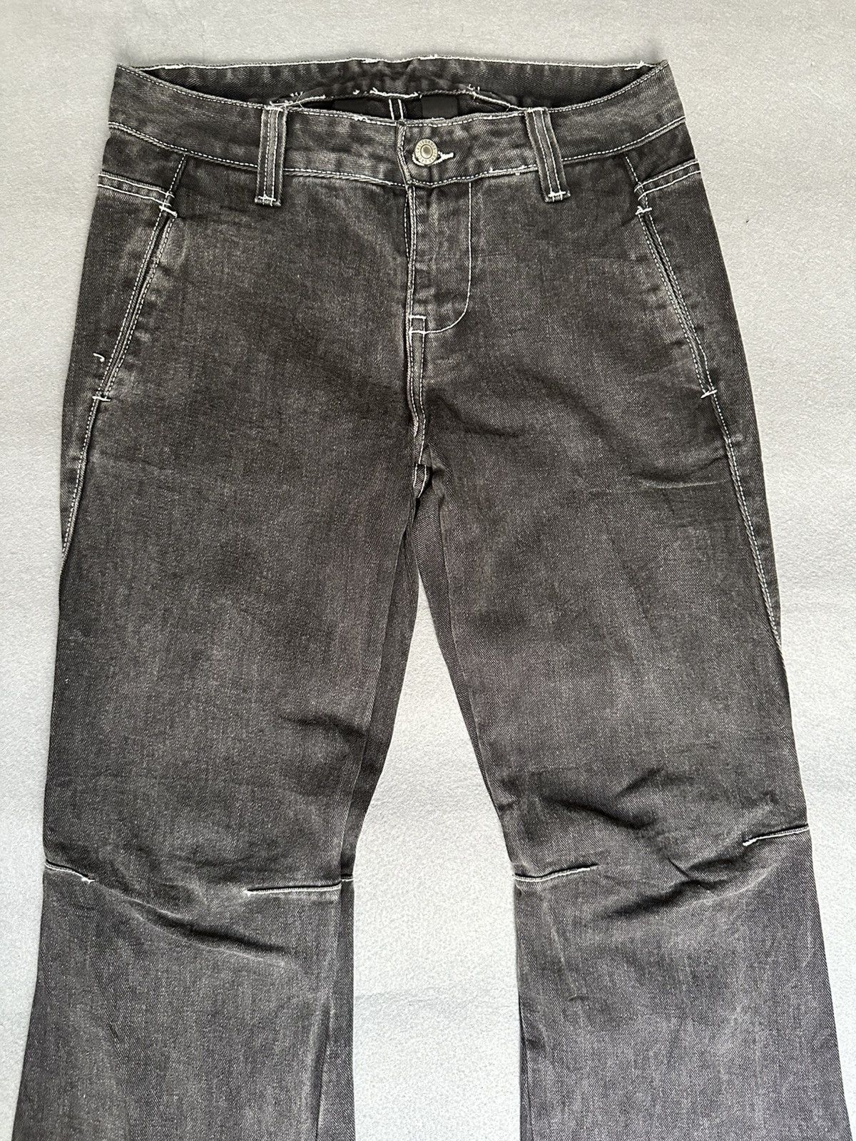 Japanese Brand FLARE John Galt Low Rise Denim Size US 30 / EU 46 - 4 Thumbnail