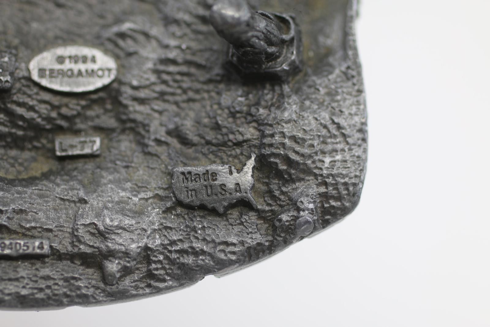 Bergamo New York Motley Crue Vintage Belt Buckle – 1994 Bergamot Metal Rock Size ONE SIZE - 12 Thumbnail