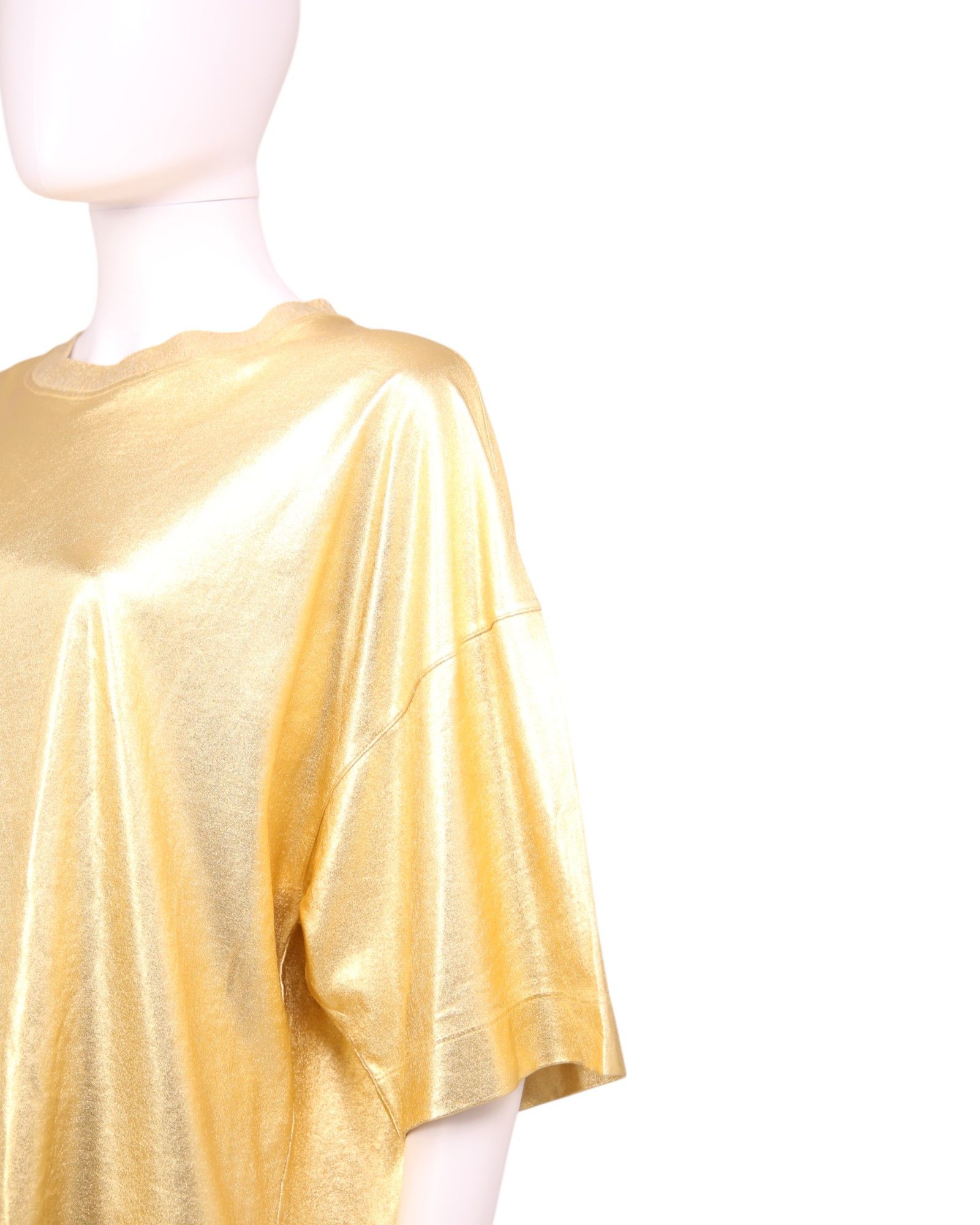 Dries Van Noten Gold Oversized tee Size M / US 6-8 / IT 42-44 - 5 Thumbnail