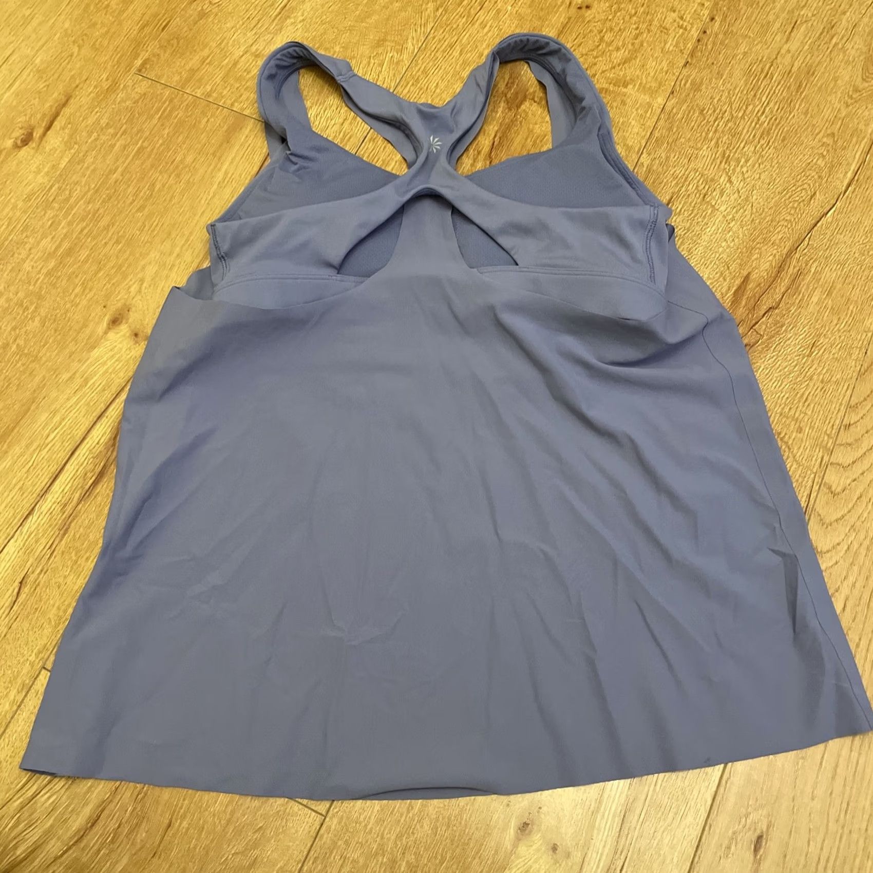Athleta Athleta Tank Purple 2-in-1 Ultimate Support Built-In Bra Sleeveless Small Women Activewear Tank Size S / US 4 / IT 40 - 4 Thumbnail