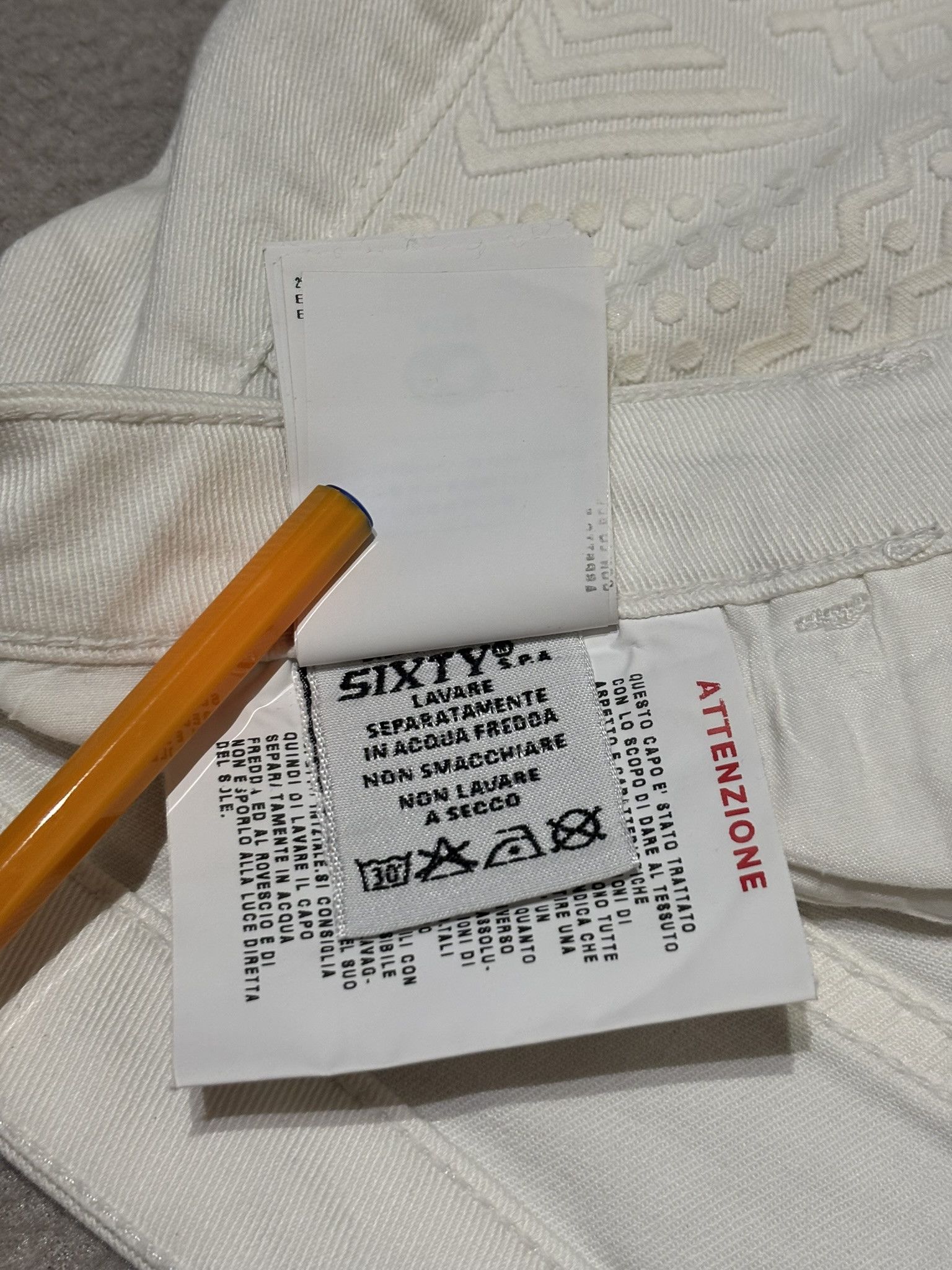 Miss Sixty Miss Sixty white mini shorts size 29 Size 29" - 18 Thumbnail
