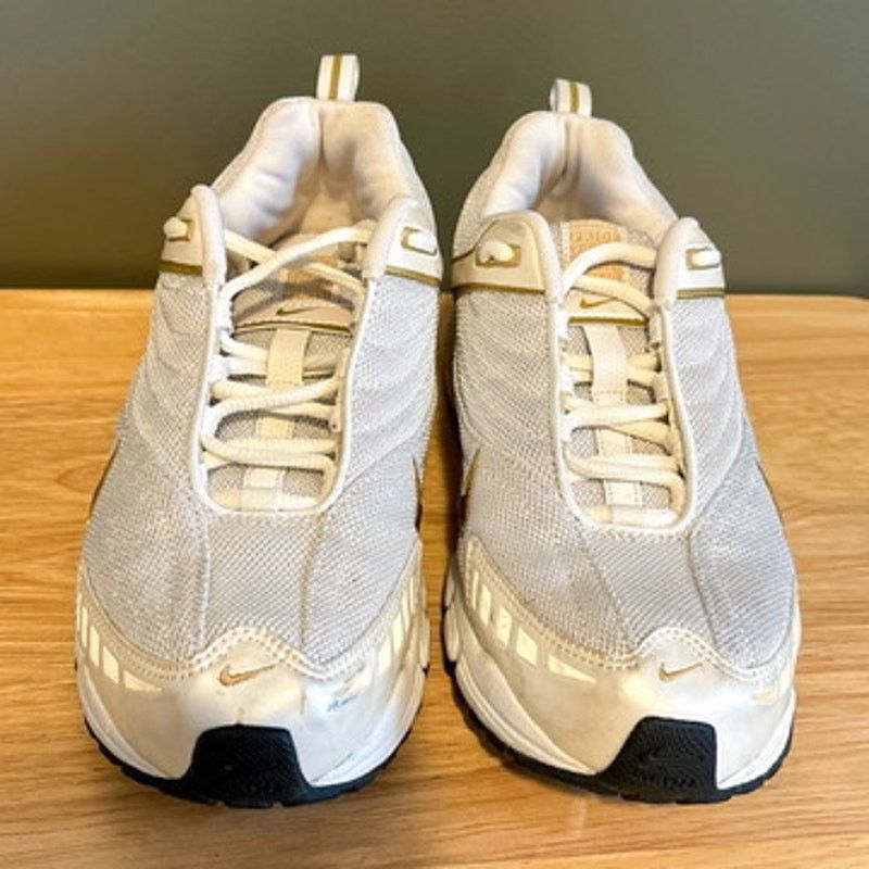 Nike Nike BRS 1000 Max Air White Gold 2007 Athletic Shoes 8.5 Size US 8.5 / IT 38.5 - 8 Thumbnail