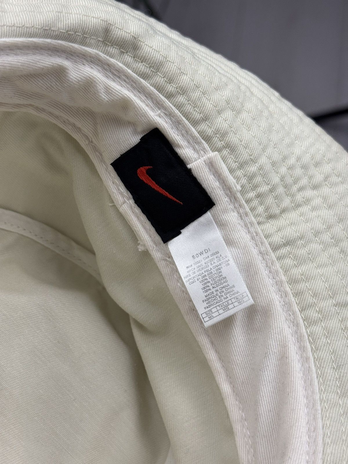 Nike Vintage Nike Panama hat cap mini swoosh y2k Size ONE SIZE - 6 Thumbnail